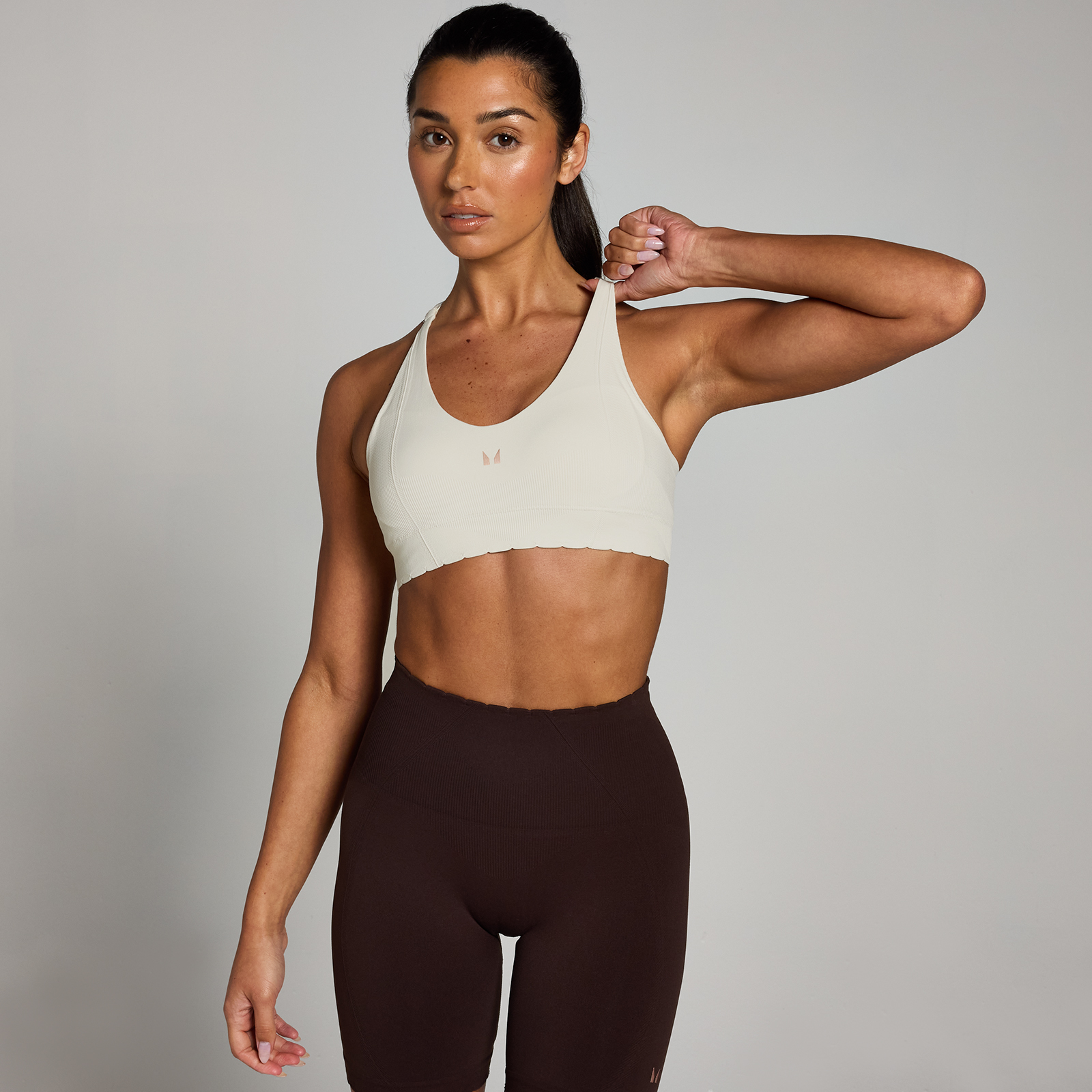 5059883455440 - Damen Tempo Ultra Nahtloser Sport-BH – Nebel - M 5059883455440 - Damen Tempo Ultra Nahtloser Sport-BH – Nebel - M
