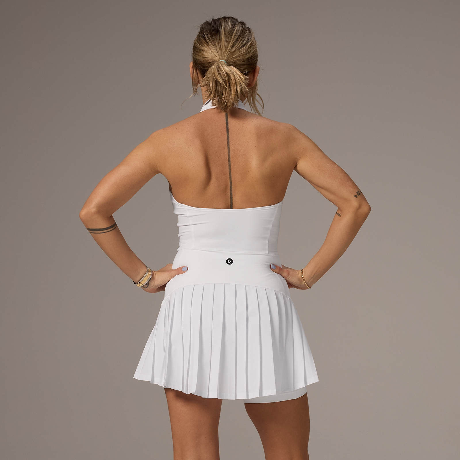 5059883457451 - X Tatiana Tenniskleid mit Kragen – Weiß - XS 5059883457451 - X Tatiana Tenniskleid mit Kragen – Weiß - XS
