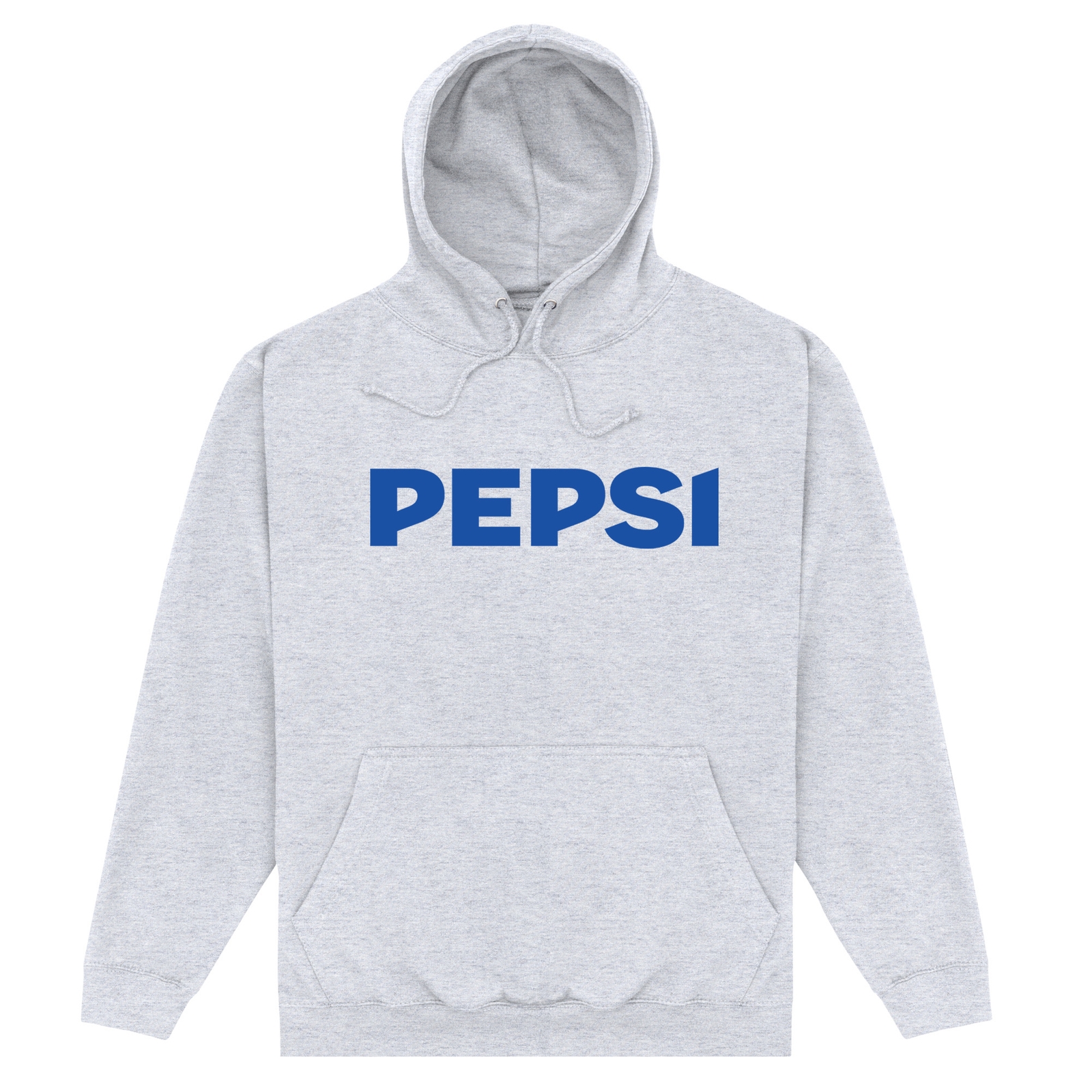 Pepsi Co. Text Logo Hoodie - Grey - M