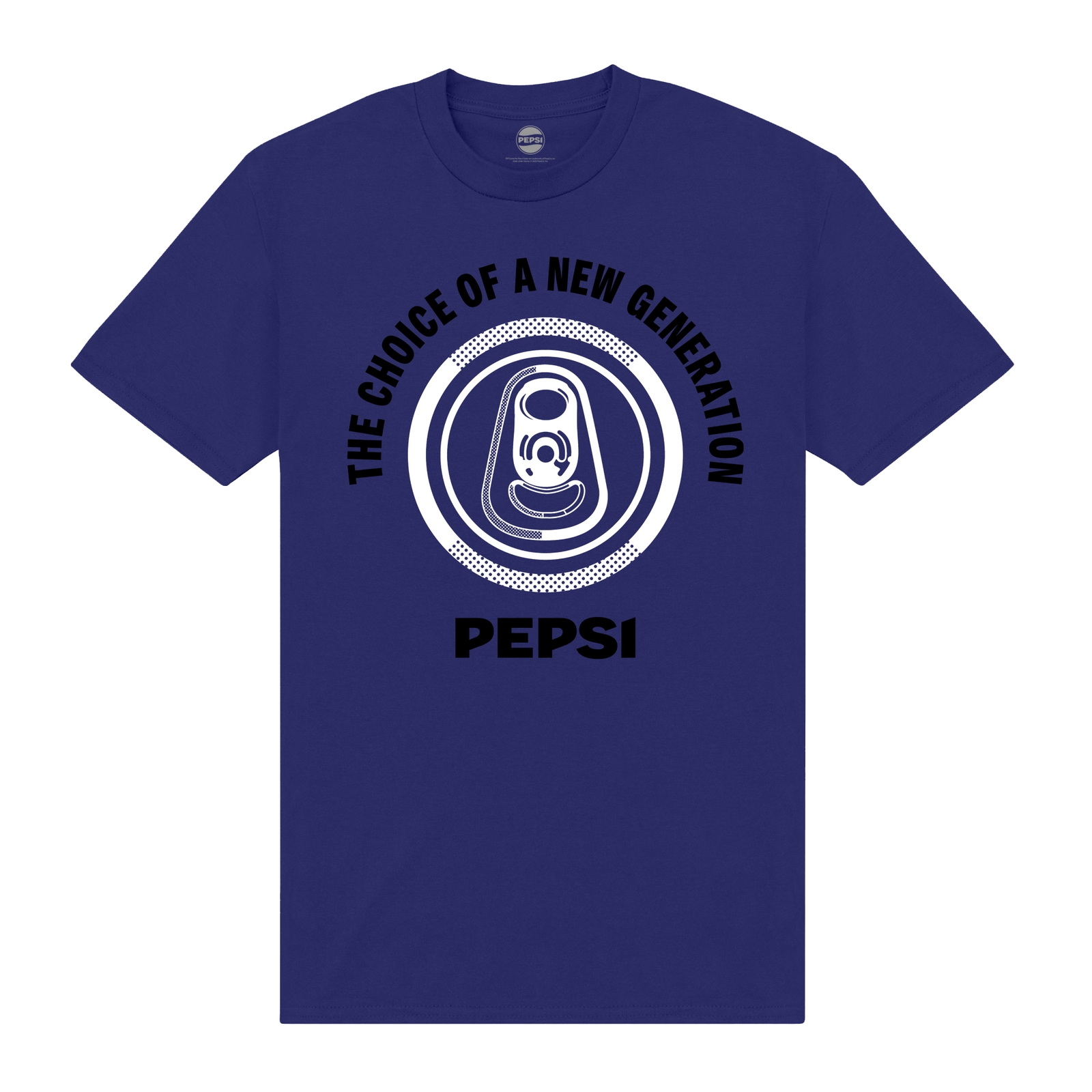 Pepsi Co. The Choice Of A New Generation Men's T-Shirt - Blue - S