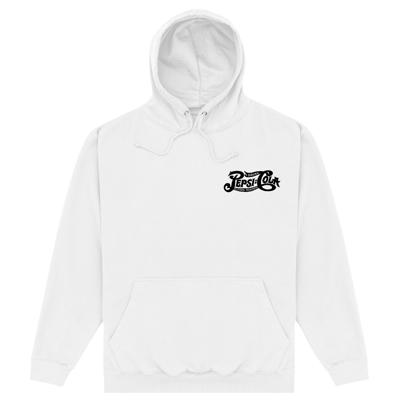 Pepsi Co. Retro Pepsi:Cola Hoodie - White - M