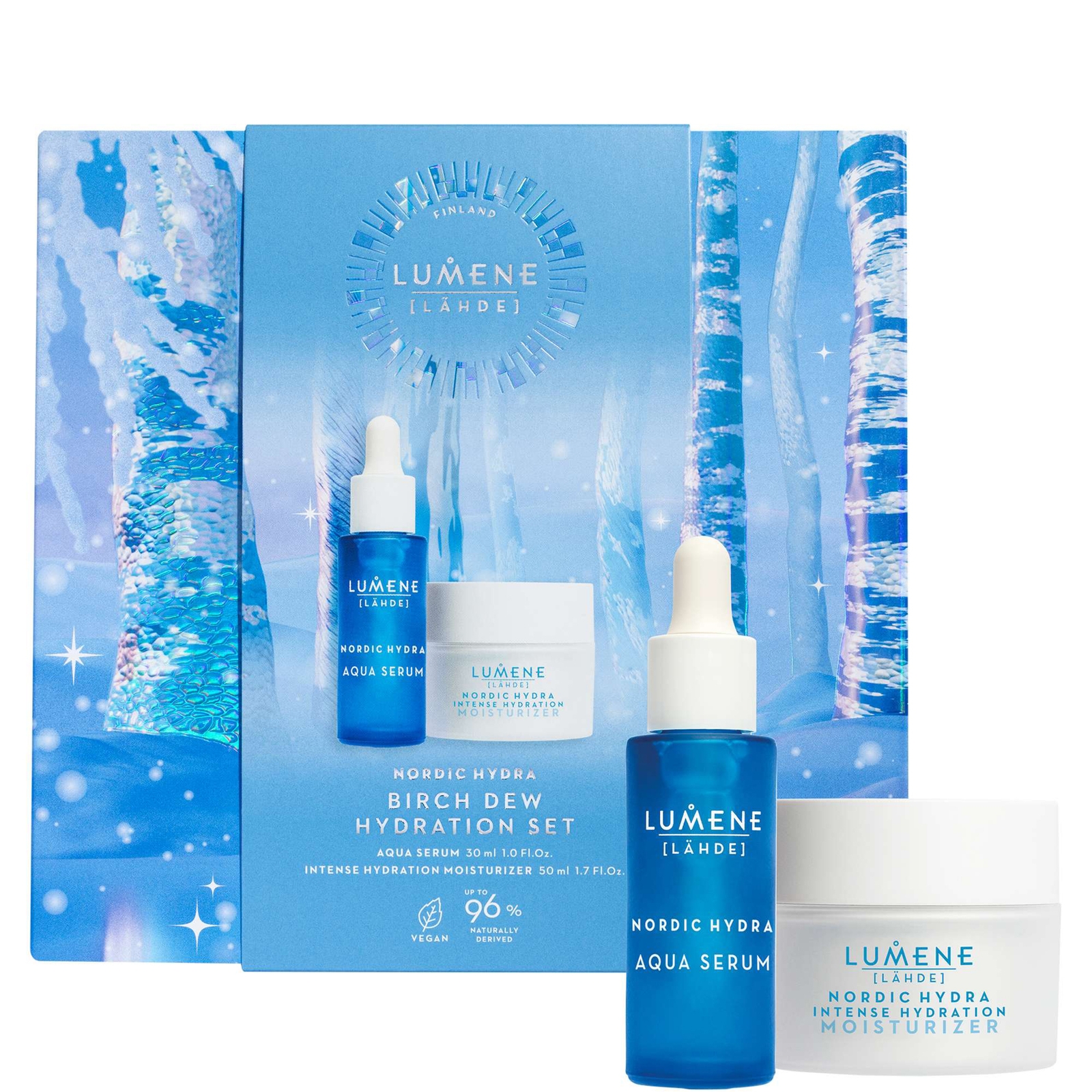 

Lumene Christmas 2024 Nordic Hydra [LÄHDE] Birch Dew Hydration Set