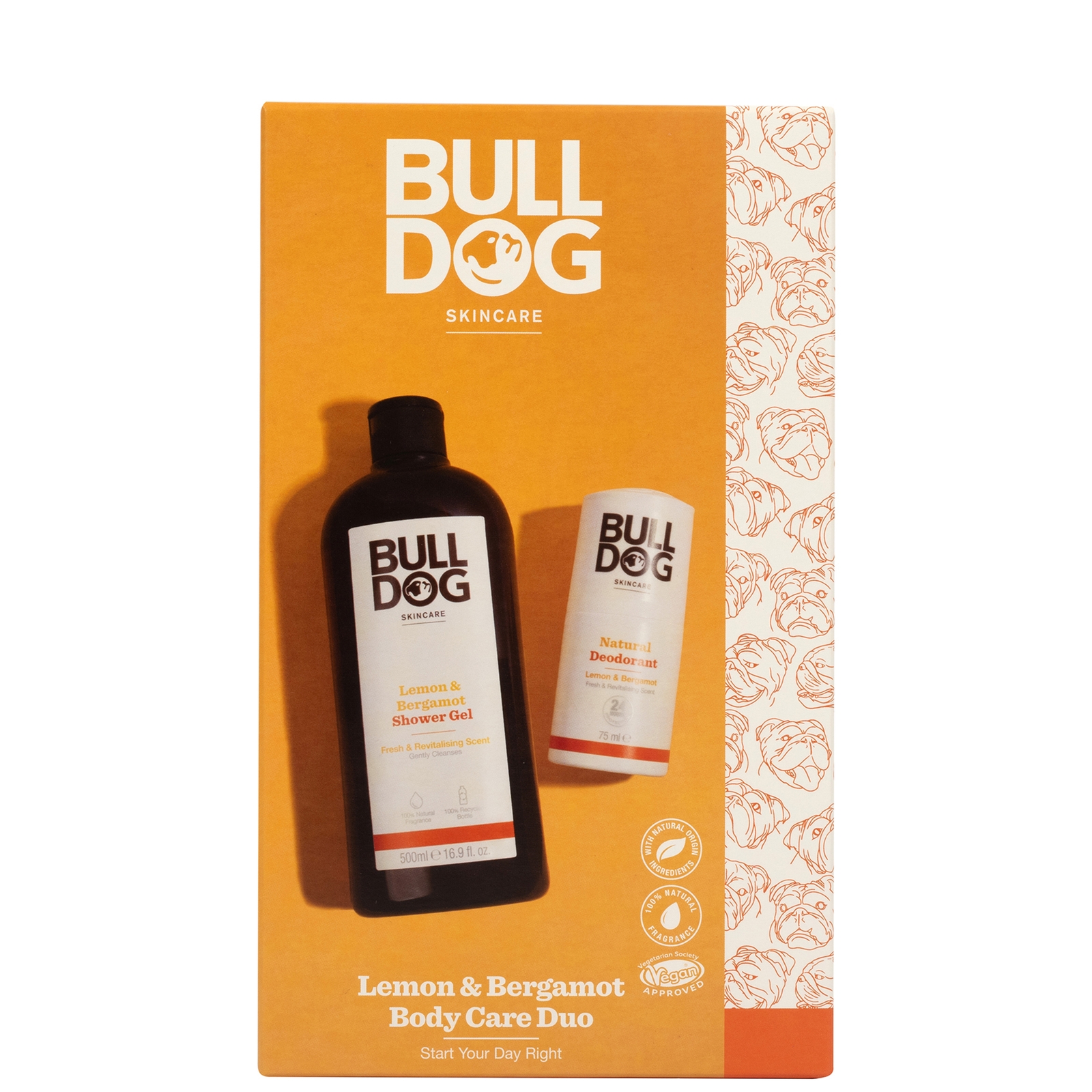 

Bulldog Skincare for Men Lemon & Bergamot Bodycare Duo
