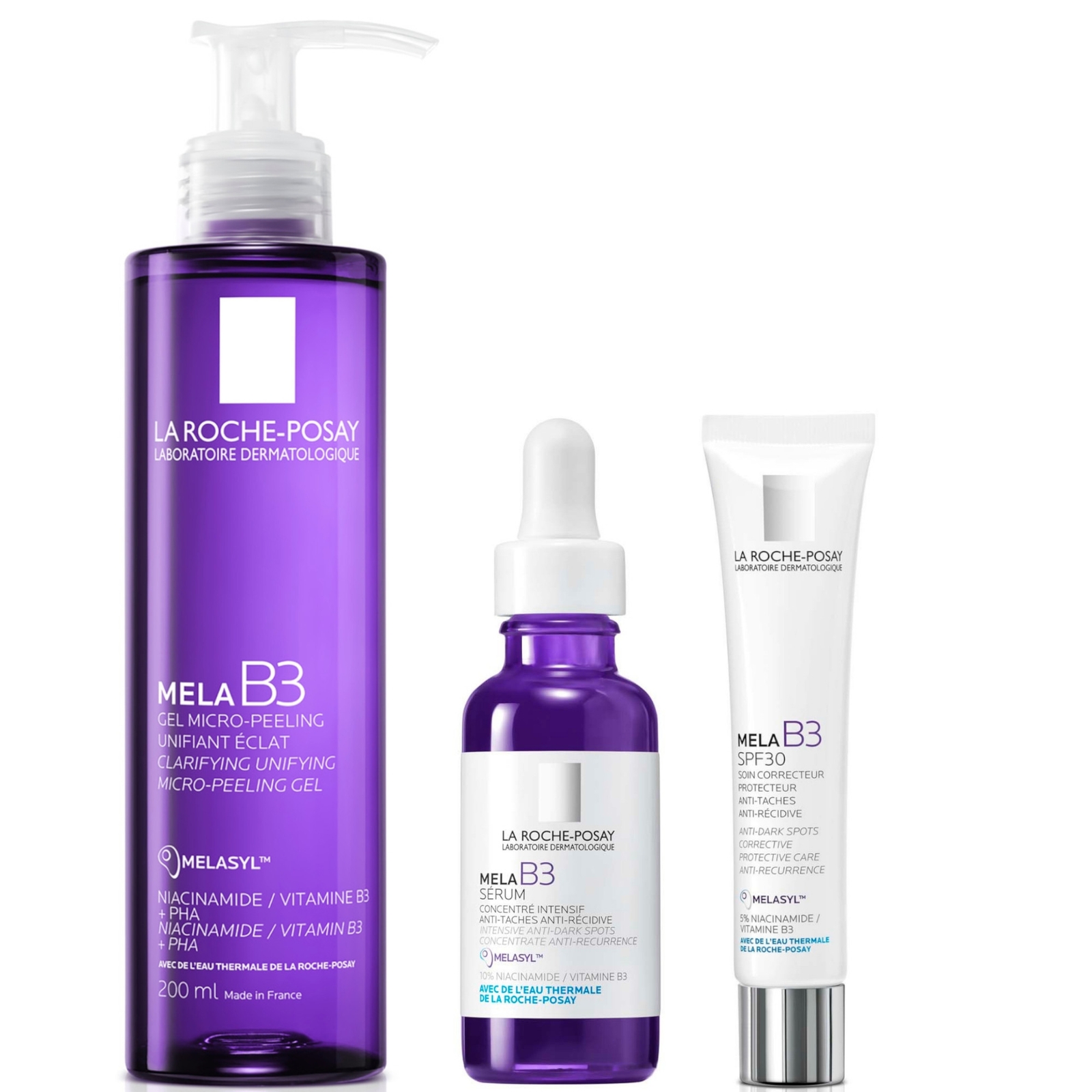 

La Roche-Posay Mela B3 Routine Bundle