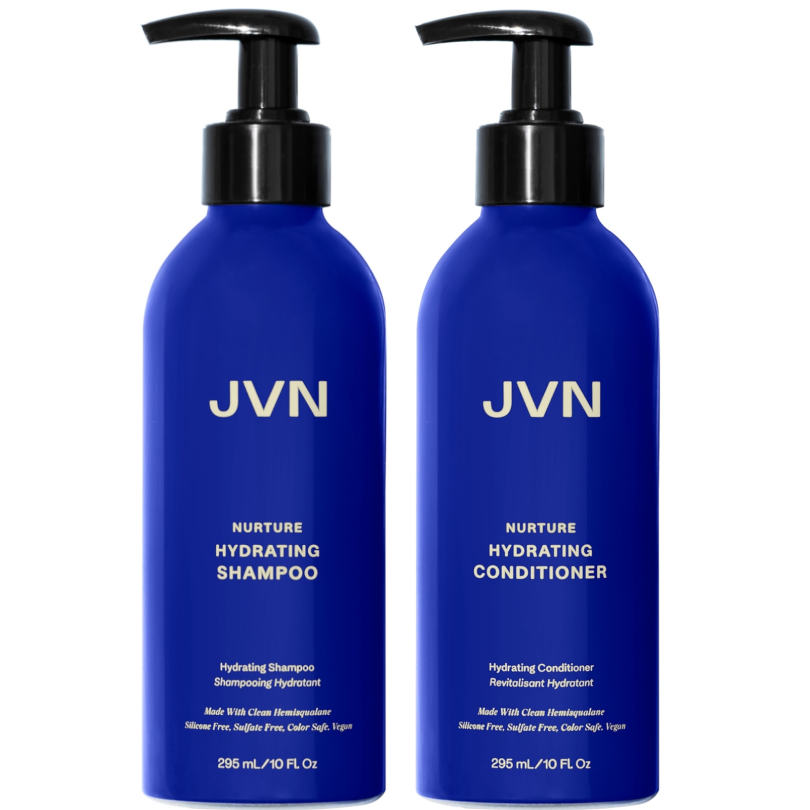 JVN Nurture Hydrating Shampoo and Conditioner 295ml