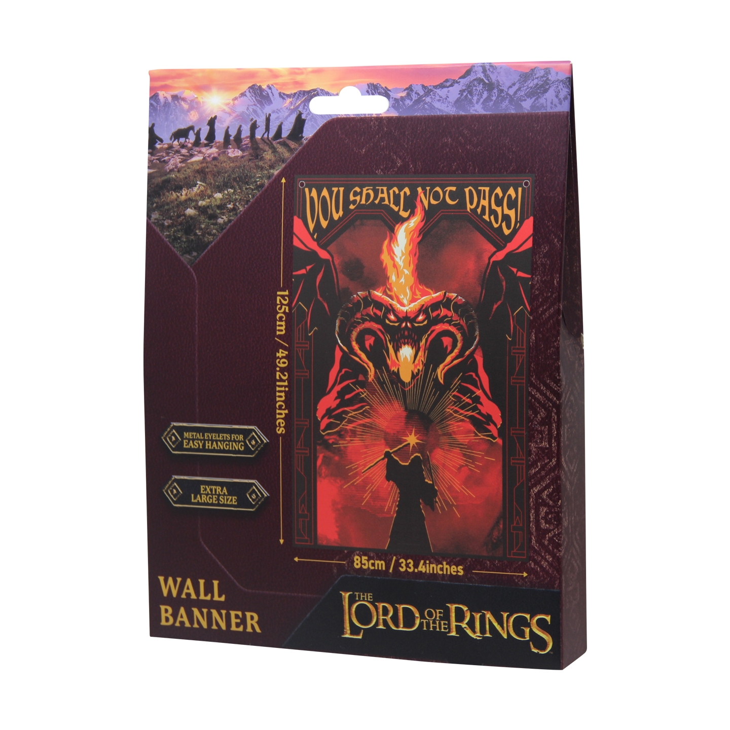 Lord Of The Rings Wall Banner