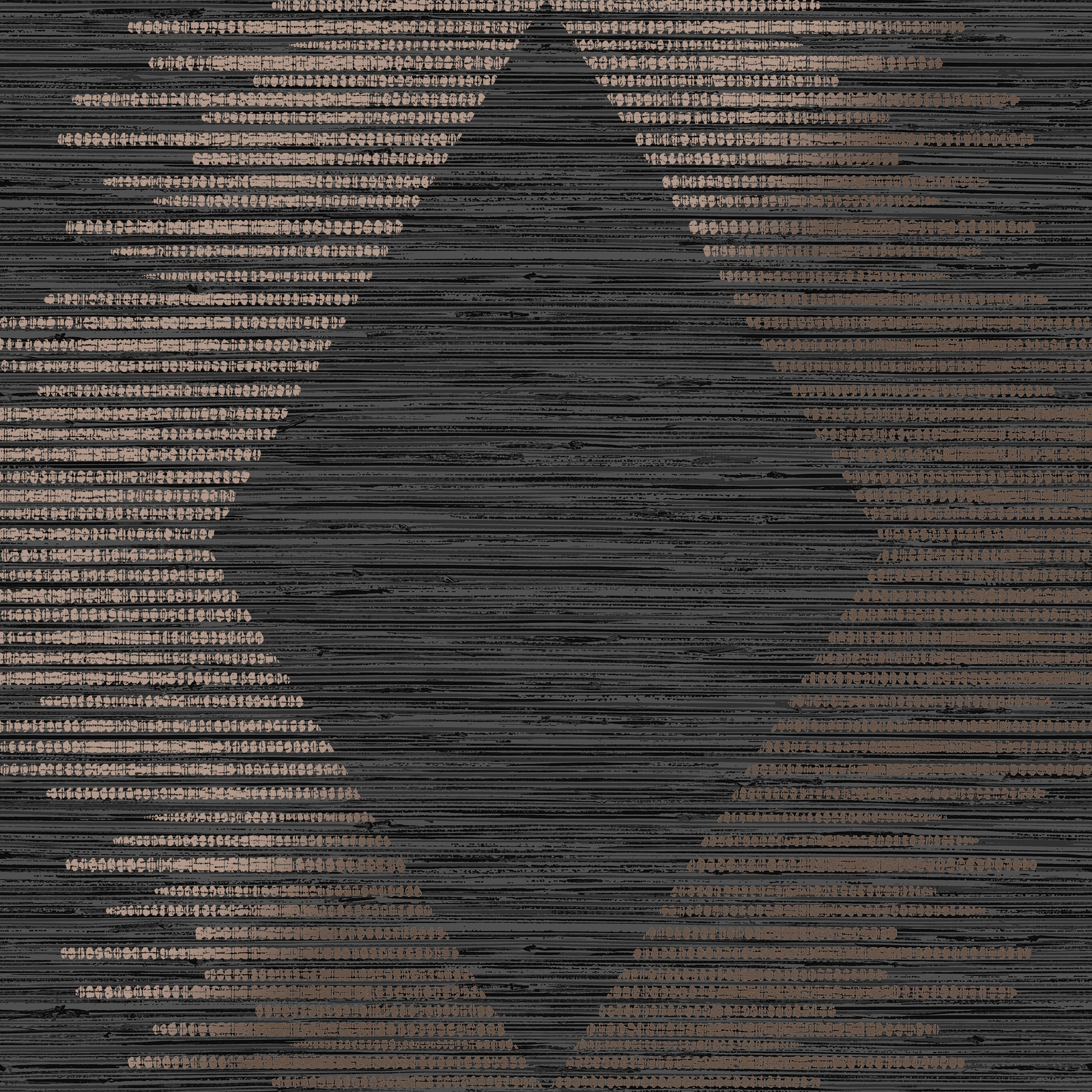 Superfresco Easy Serenity Geo Black & Rose Gold Wallpaper