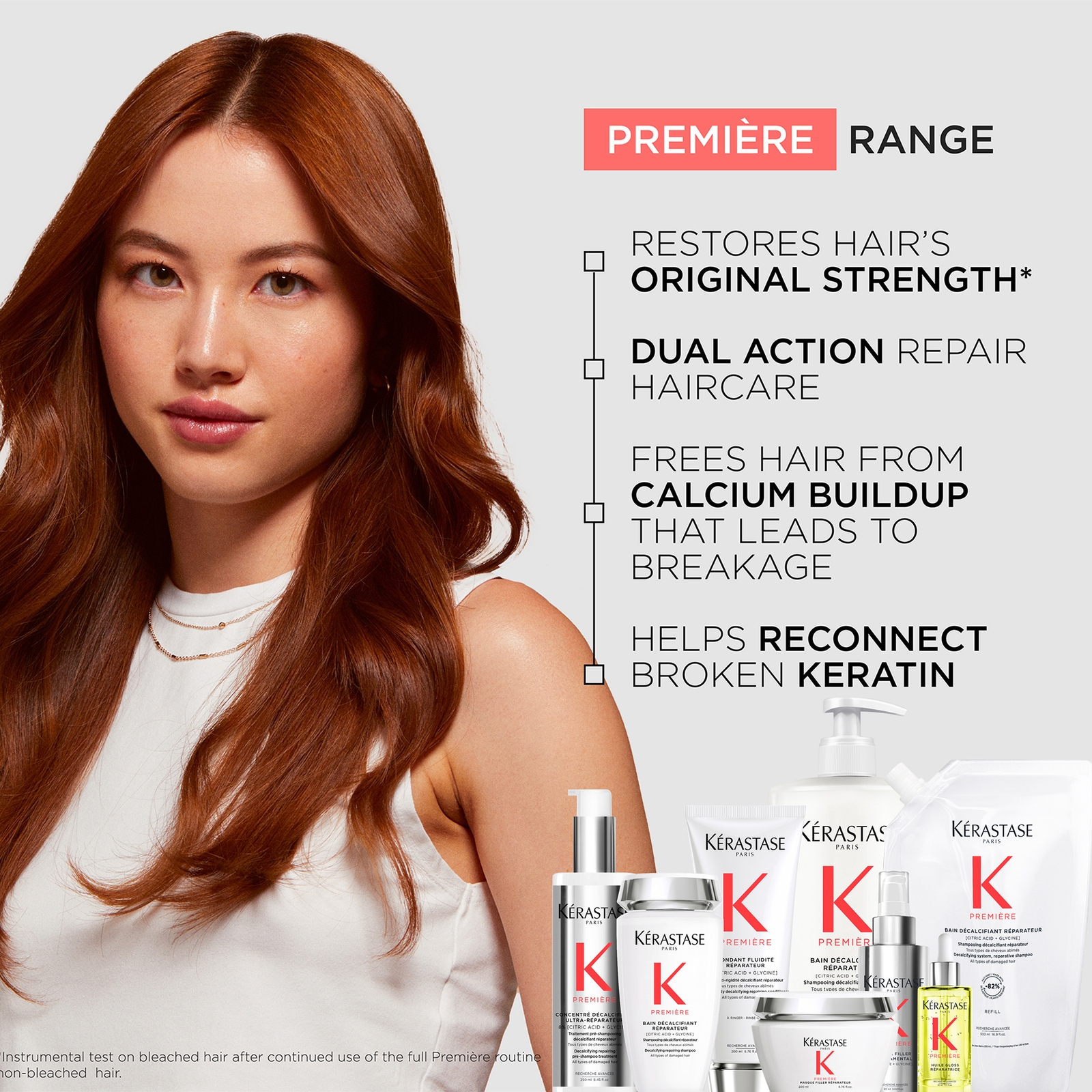 Thumbnail - Kérastase Première Refillable Shampoo and Refill Pouch Duo for Damaged Hair with Pure Citric Acid and Glycine 500ml