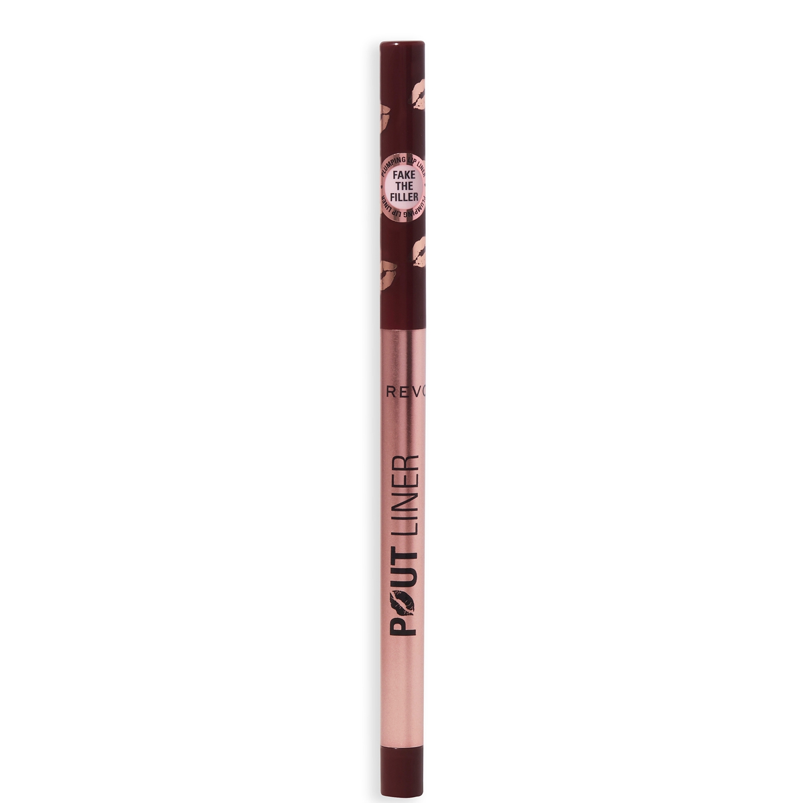 Makeup Revolution Pout Bomb Plumping Lip Liner 0.2g (Various Shades) - Deepest Mauve