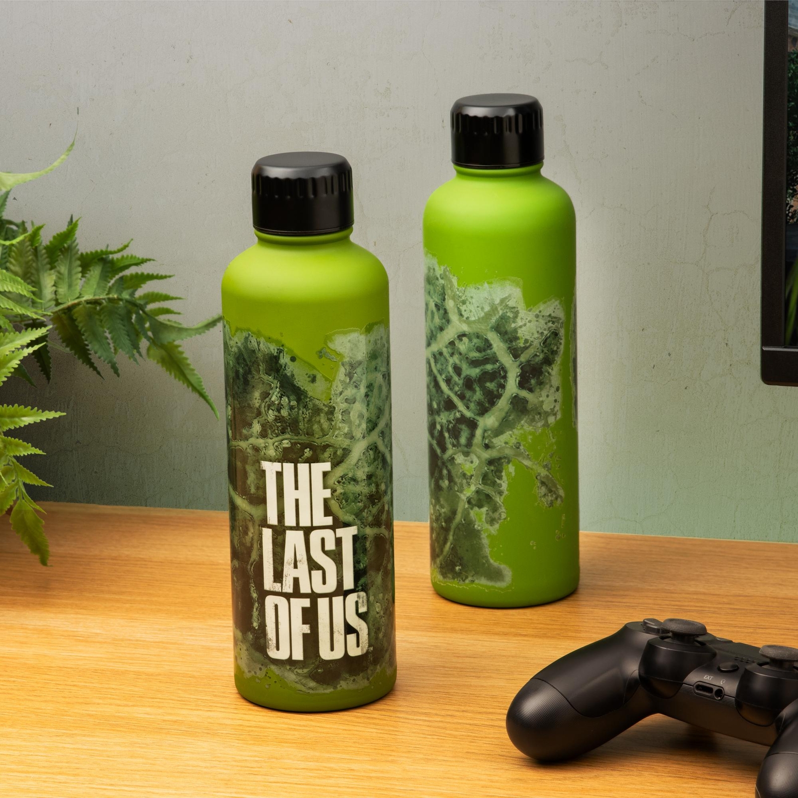 The Last Of Us Metal Water Bottle GITD