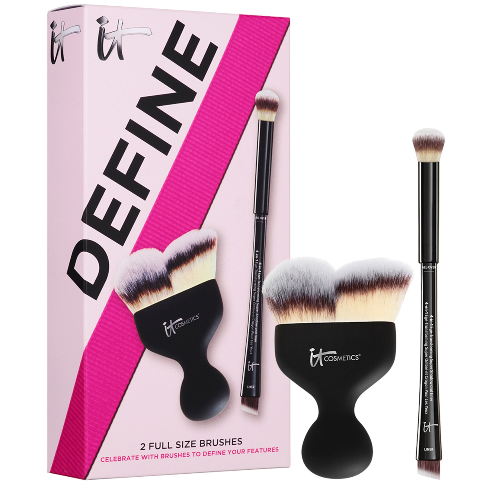 

IT Cosmetics Celebrate Enhanced Looks 3 Piece Brush Set