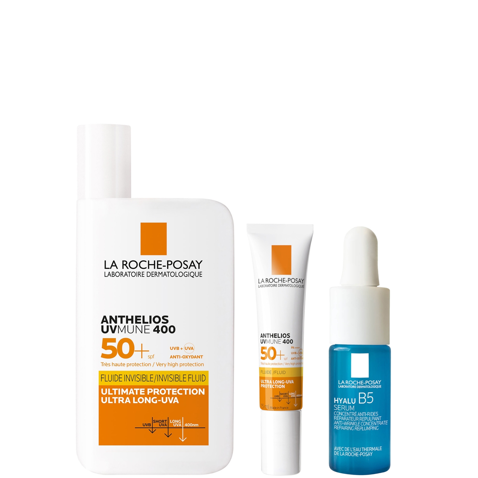 Shop La Roche-posay Anthelios Uvmune Spf 50+ 50ml With Travel Size Bundle