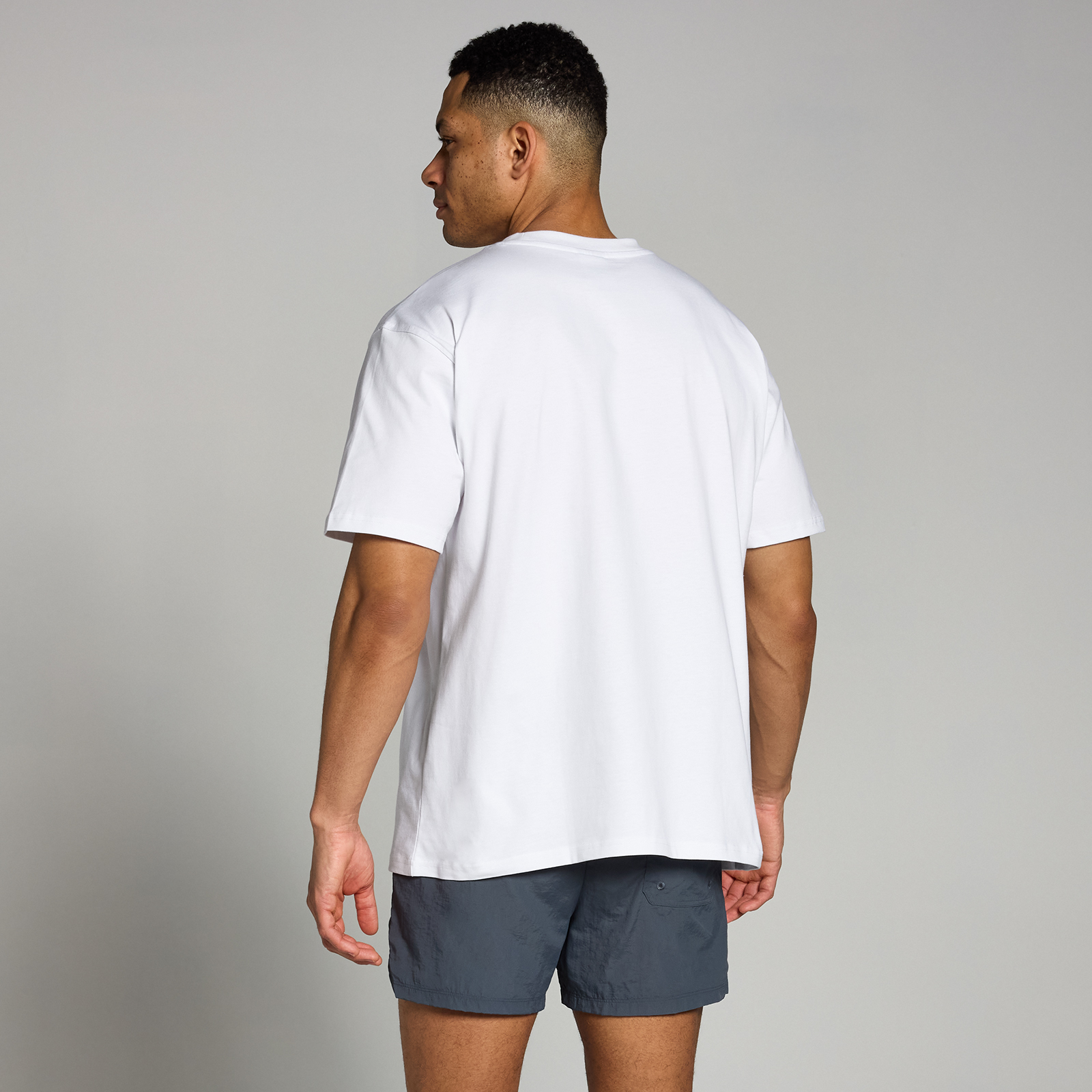 MP Swim Grafik-T-Shirt – Weiß - XXL - XXXL