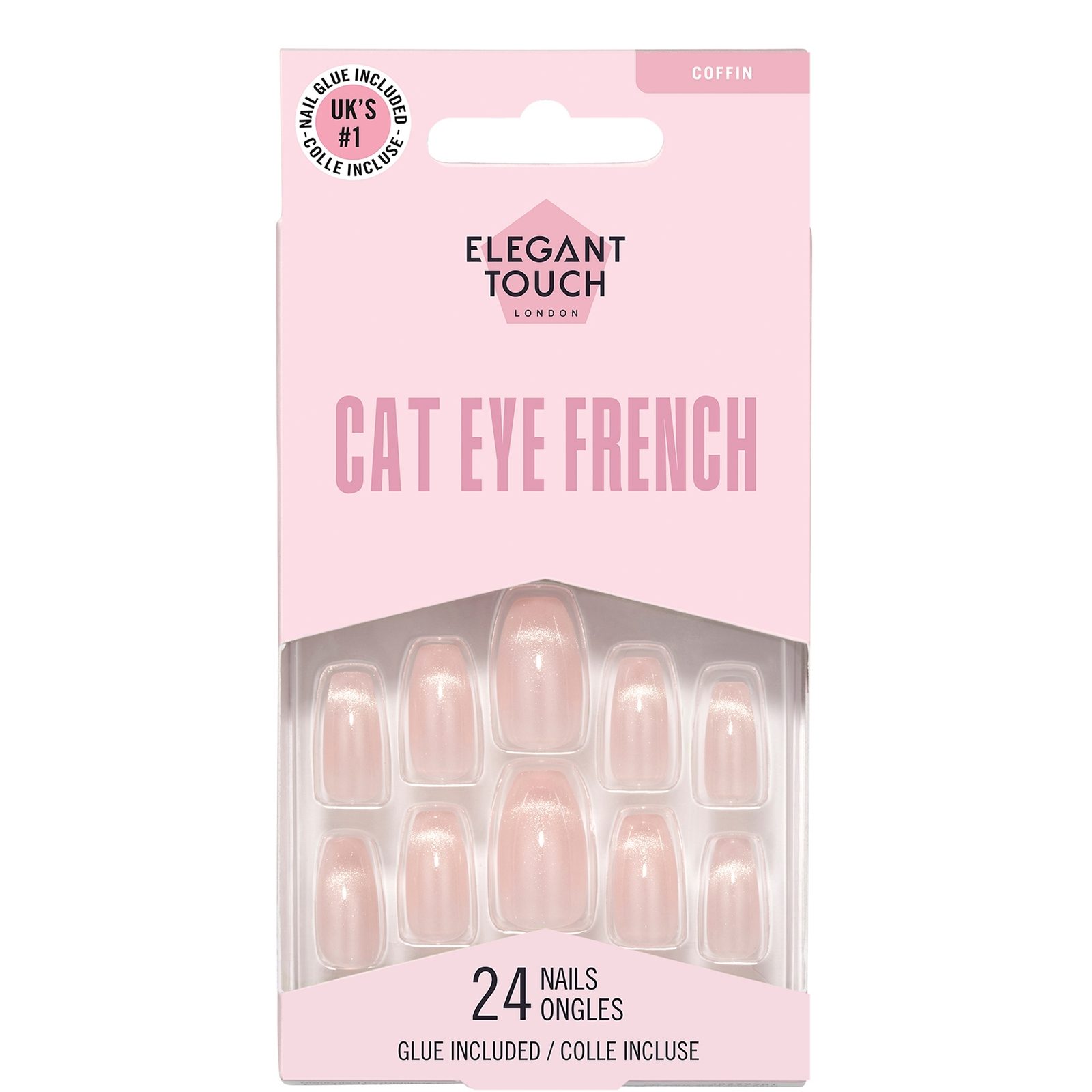 

Elegant Touch Glitter Nails Mirage