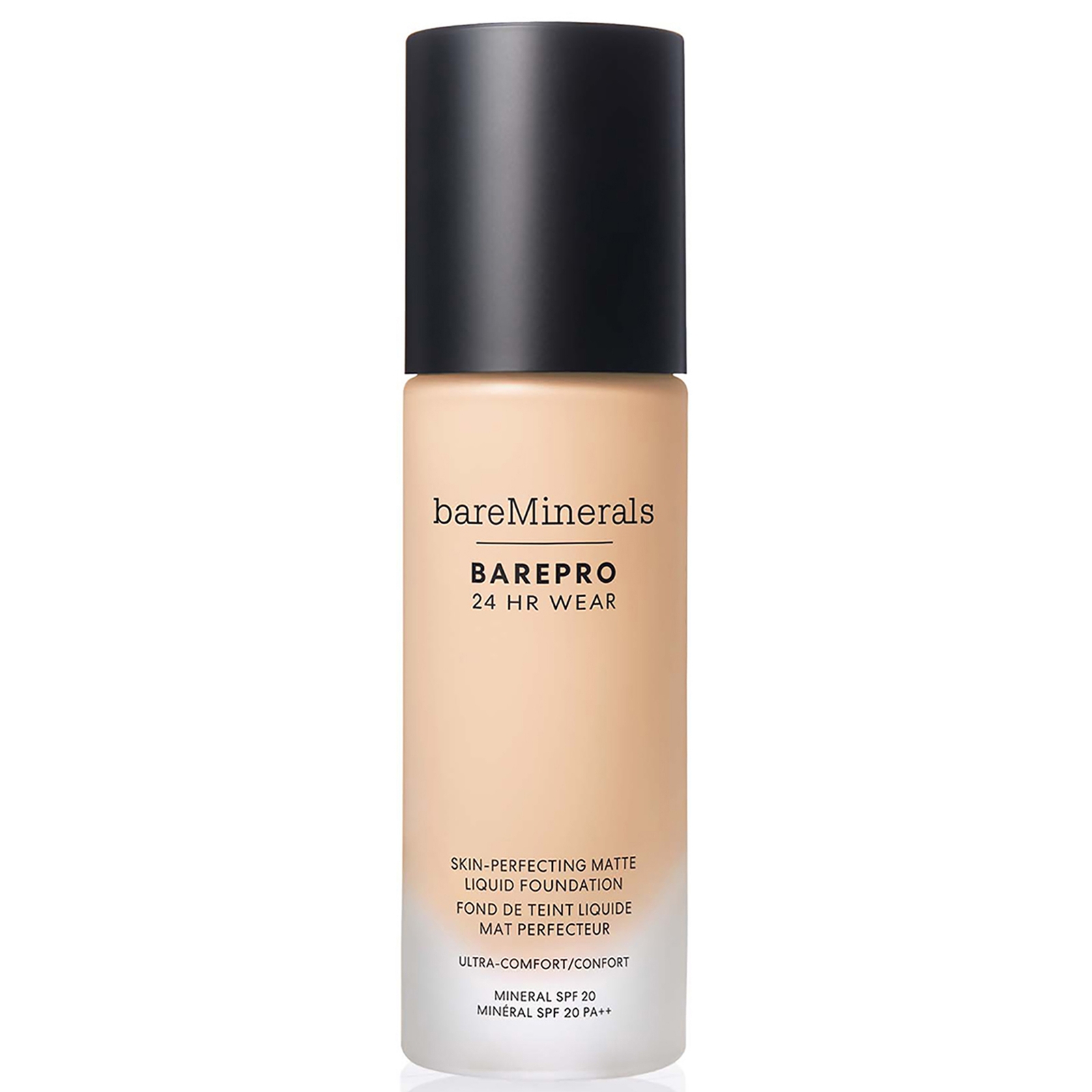 Bareminerals Barepro 24hr Matte Comfort Liquid Foundation Mineral Spf20 30ml (various Shades) - Fair 10 Warm In Fair 10 Warm