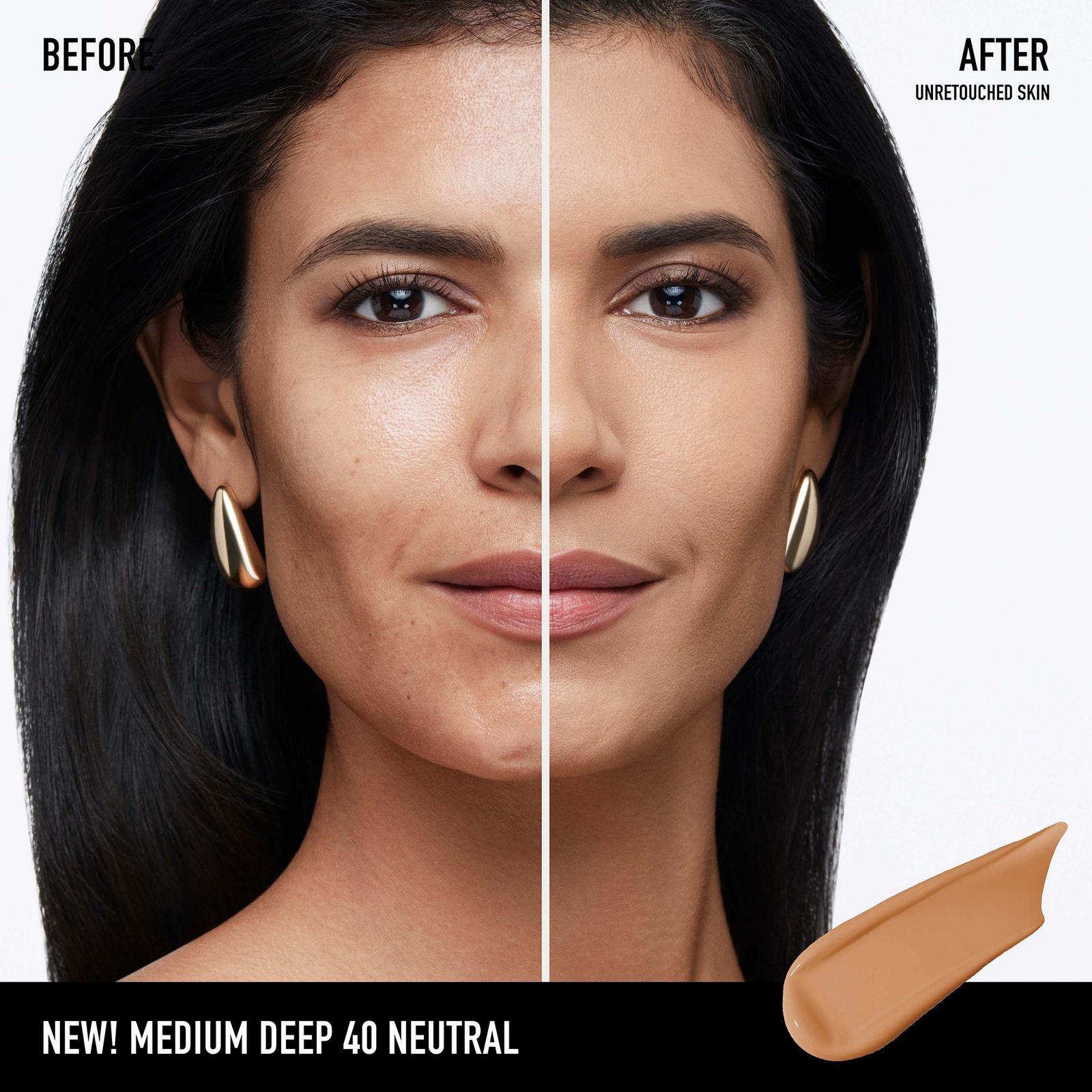 Thumbnail - bareMinerals Barepro 24Hr Matte Comfort Liquid Foundation Mineral Spf20 30ml (various shades) - Med. Deep 40 Neutral