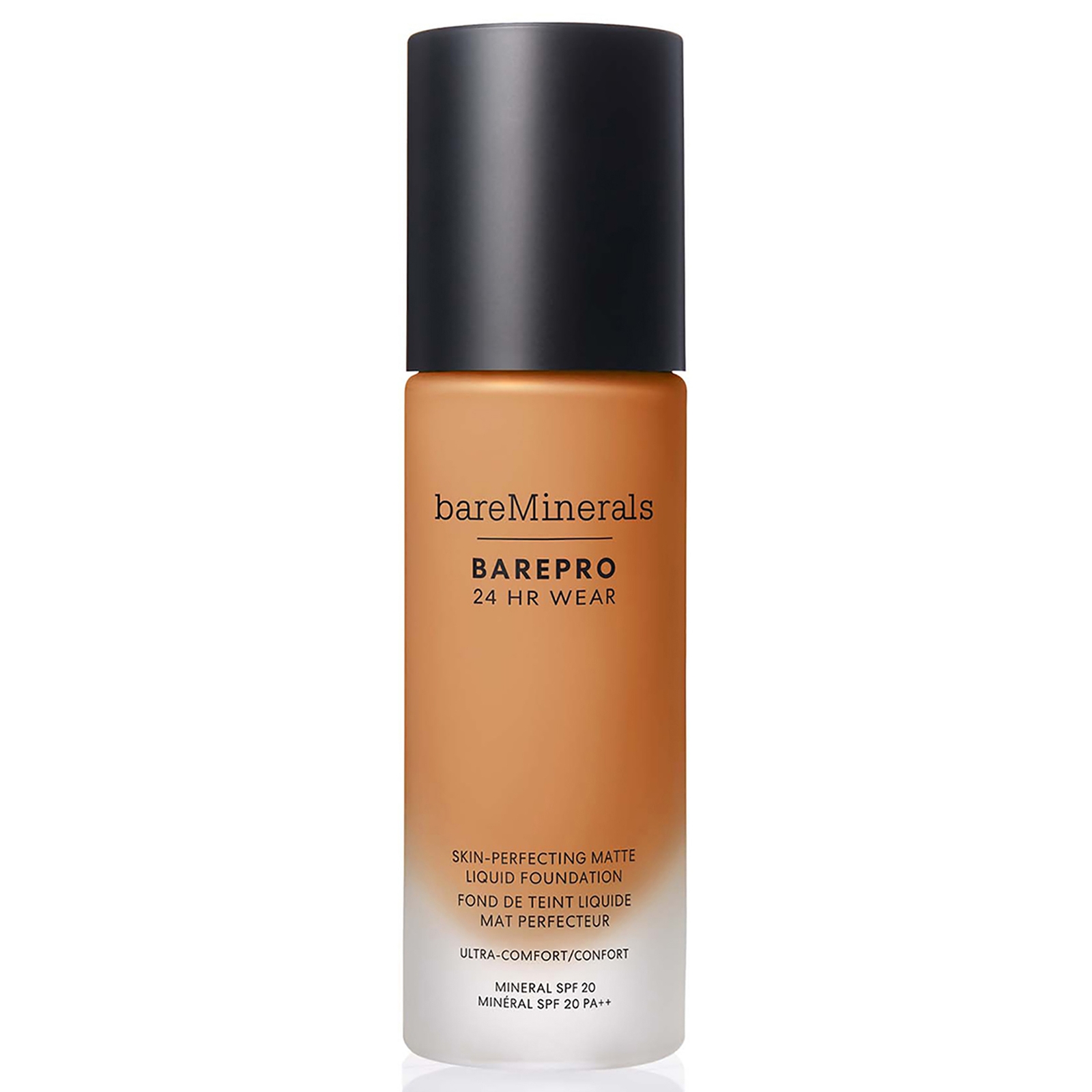 Bareminerals Barepro 24hr Matte Comfort Liquid Foundation Mineral Spf20 30ml (various Shades) - Med. Deep 43 Neut In Med. Deep 43 Neutral