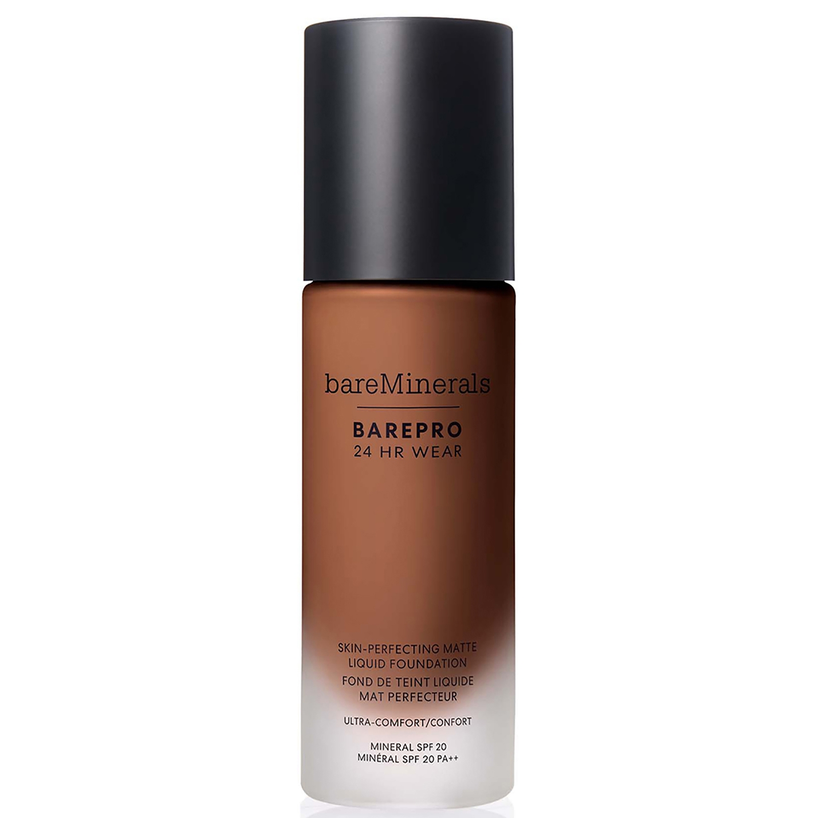 Bareminerals Barepro 24hr Matte Comfort Liquid Foundation Mineral Spf20 30ml (various Shades) - Deep 56 Cool In Deep 56 Cool