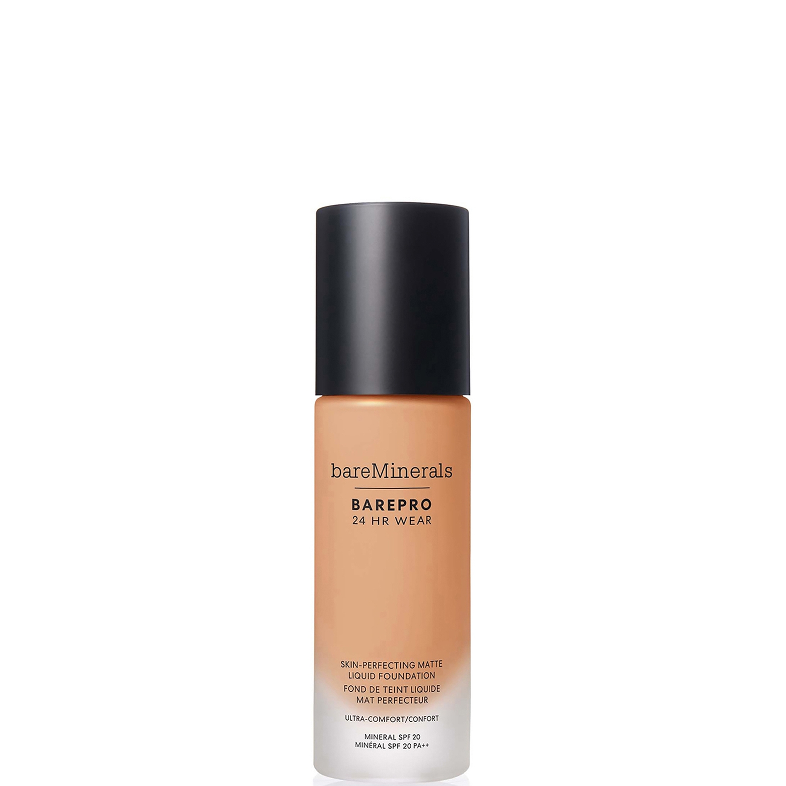 Image of bareMinerals Barepro 24Hr Matte Comfort Liquid Foundation Mineral Spf20 30ml (various shades) - Med. 37 Warm051