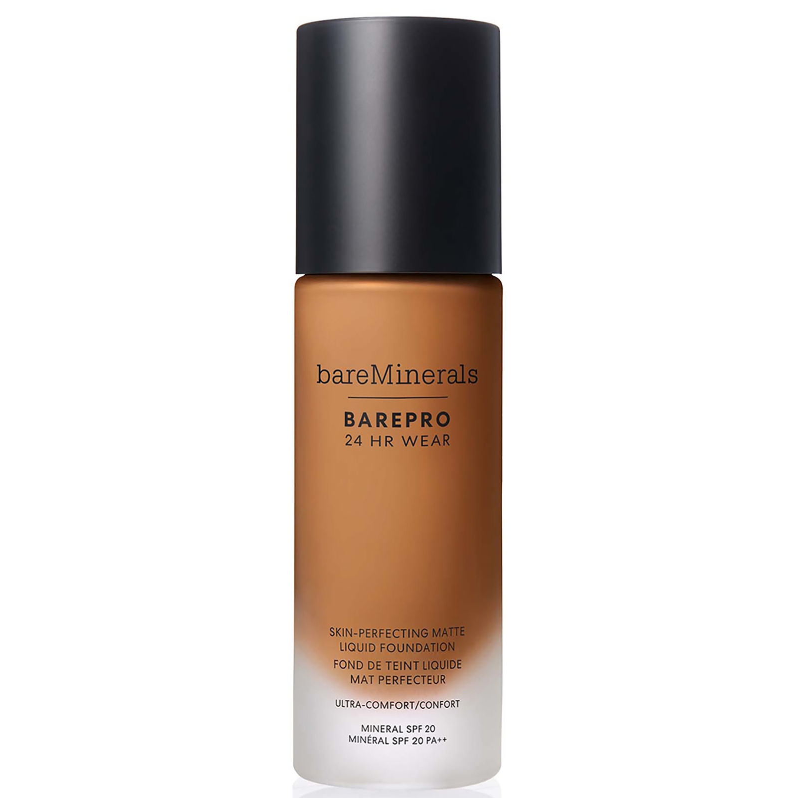Bareminerals Barepro 24hr Matte Comfort Liquid Foundation Mineral Spf20 30ml (various Shades) - Deep 51 Warm In Deep 51 Warm