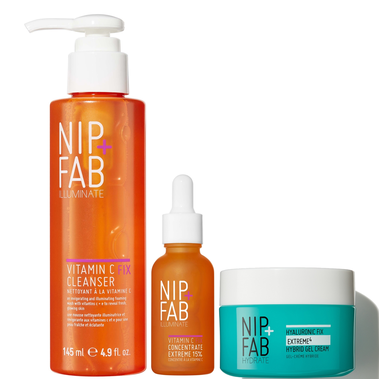 

NIP+FAB AM Glow Trio
