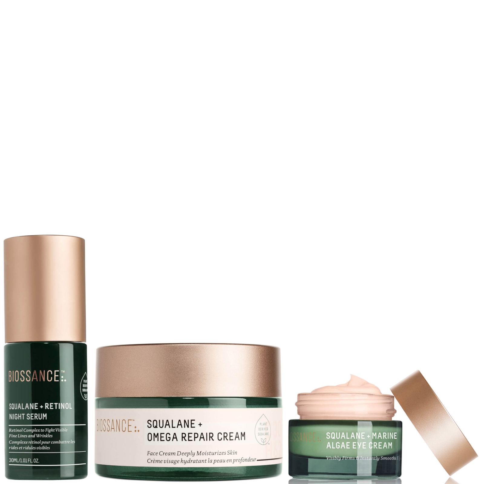 

Biossance Overnight Retinol Routine