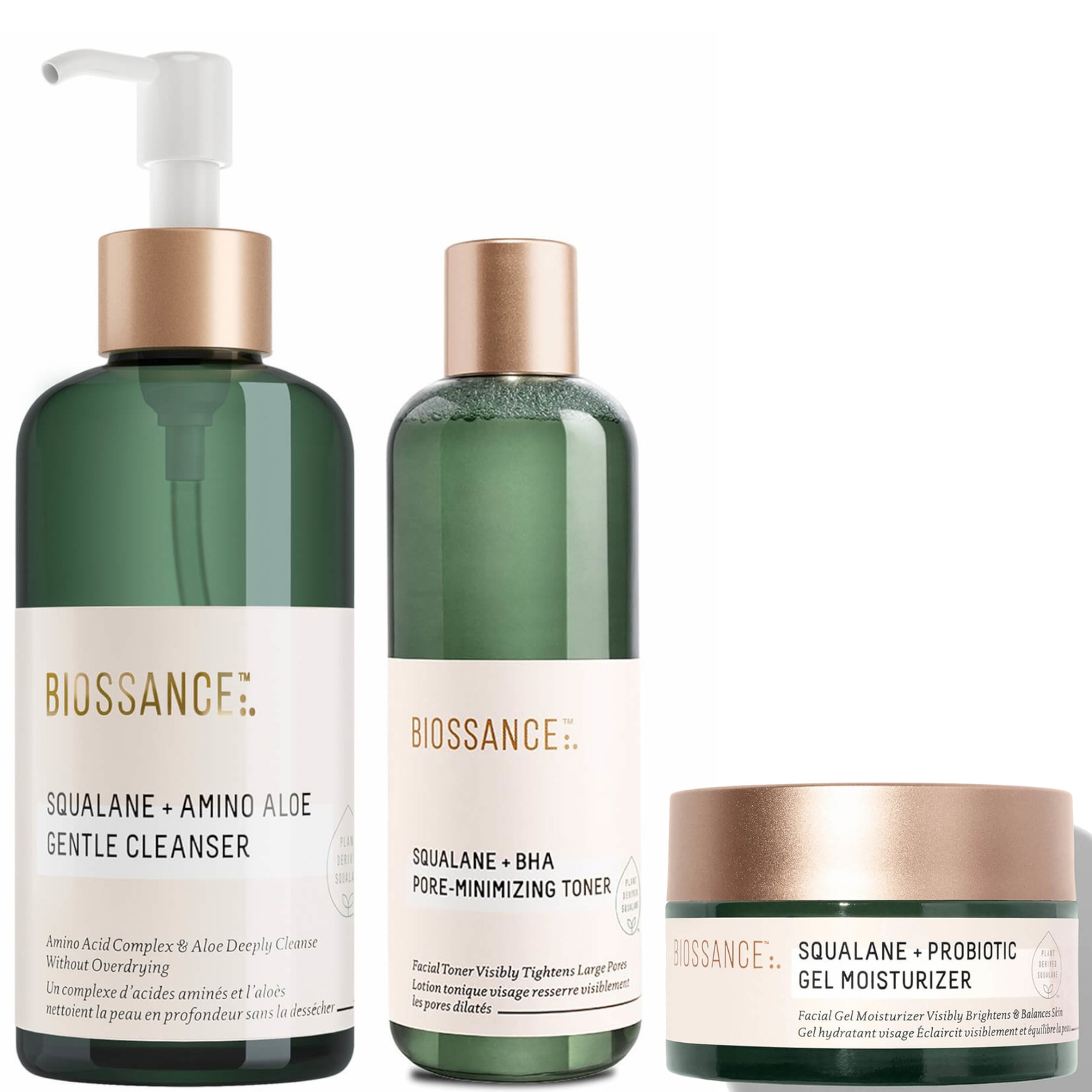 

Biossance Skincare Balance Trio