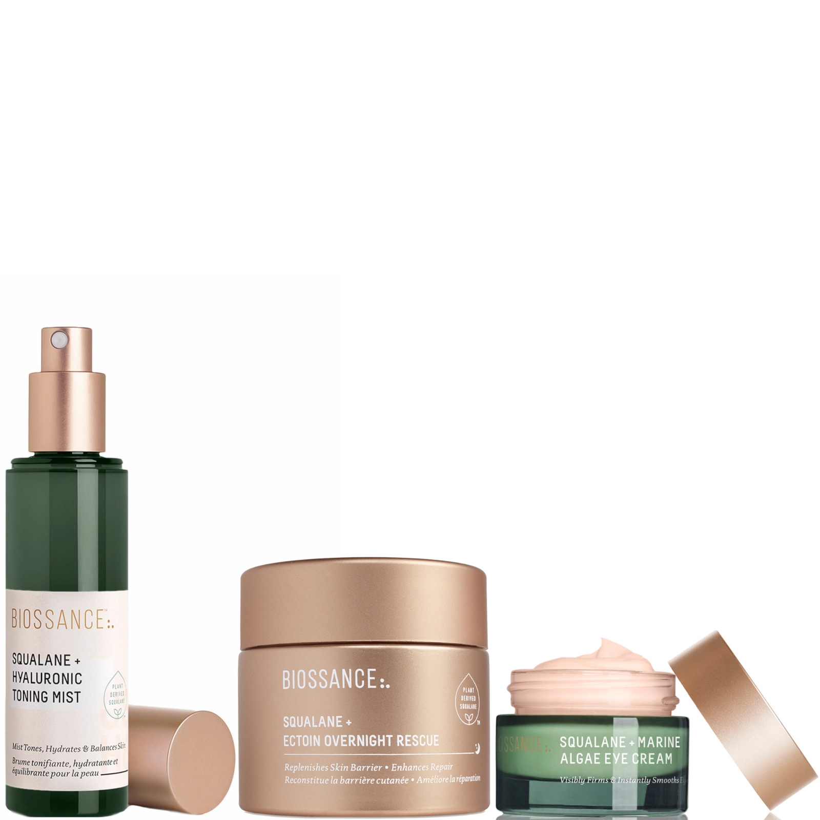 

Biossance Ectoin Nightime Routine