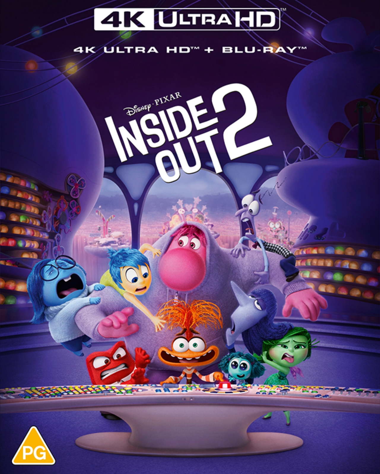 Disney Pixar's Inside Out 2 4K UHD