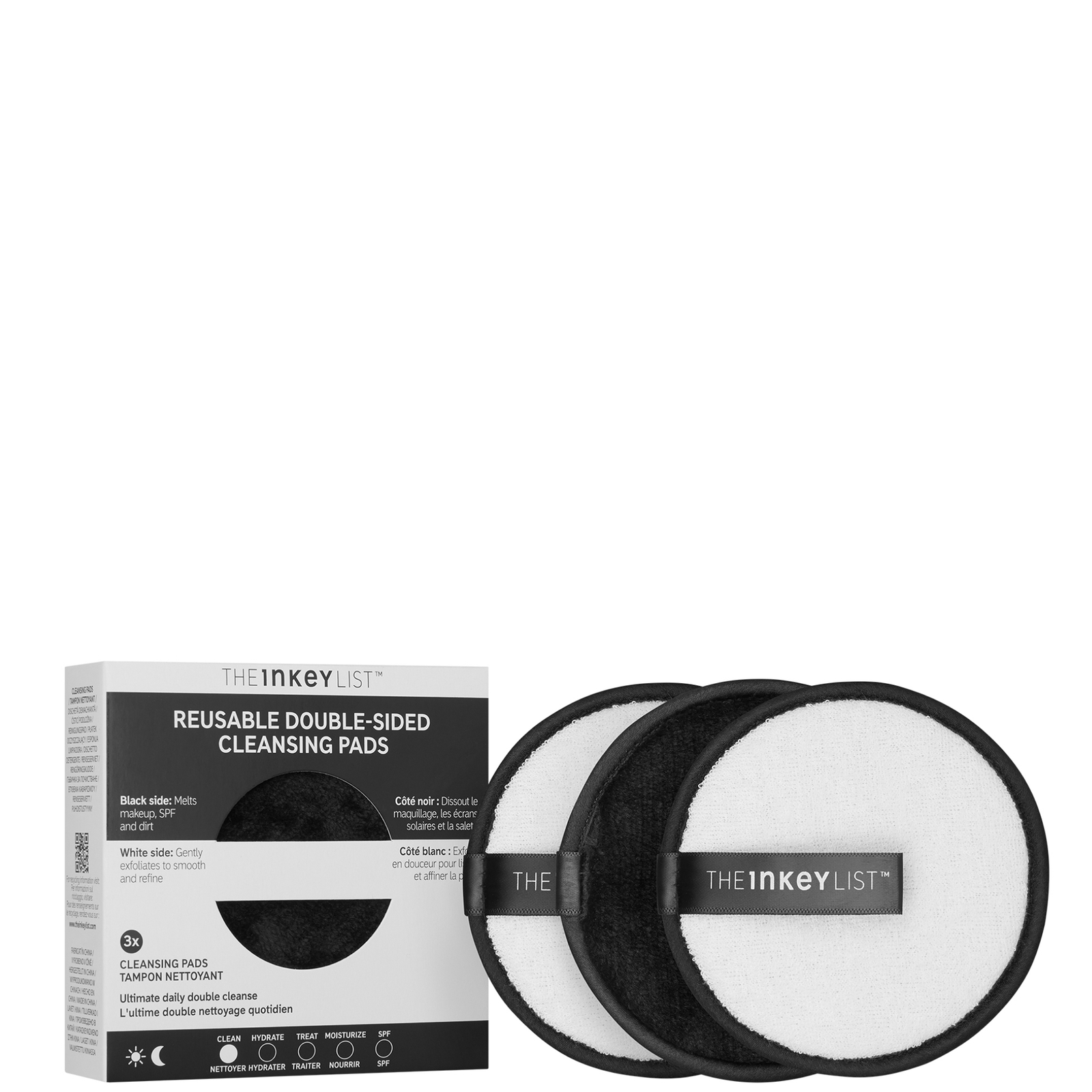 

The INKEY List Cleansing Pads 3 Pack