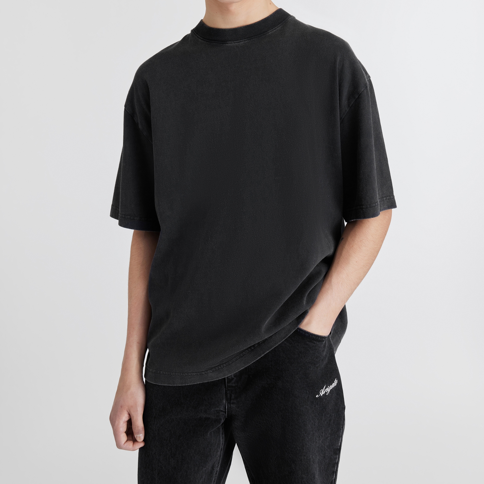 Axel Arigato Typo Cotton-Jersey T-Shirt - M