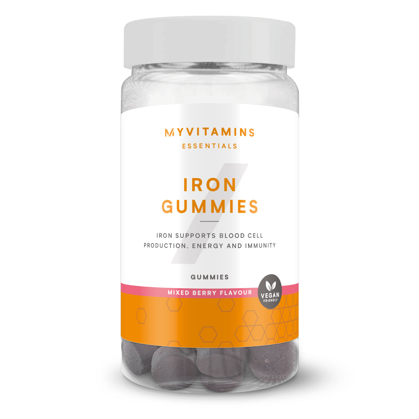 5059883476735 - Iron Gummies - 60Portionen - Beerenmix 5059883476735 - Iron Gummies - 60Portionen - Beerenmix