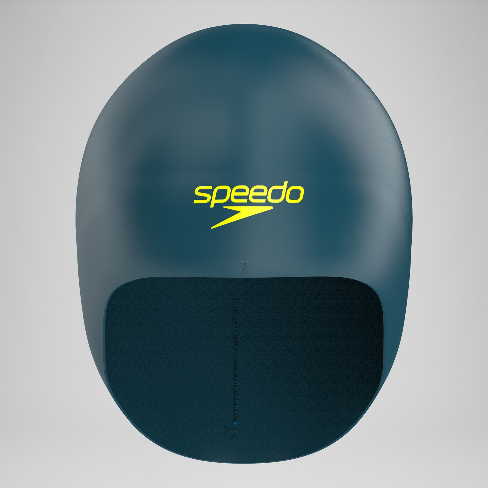 Adult Fastskin Swim Cap Teal/Yellow