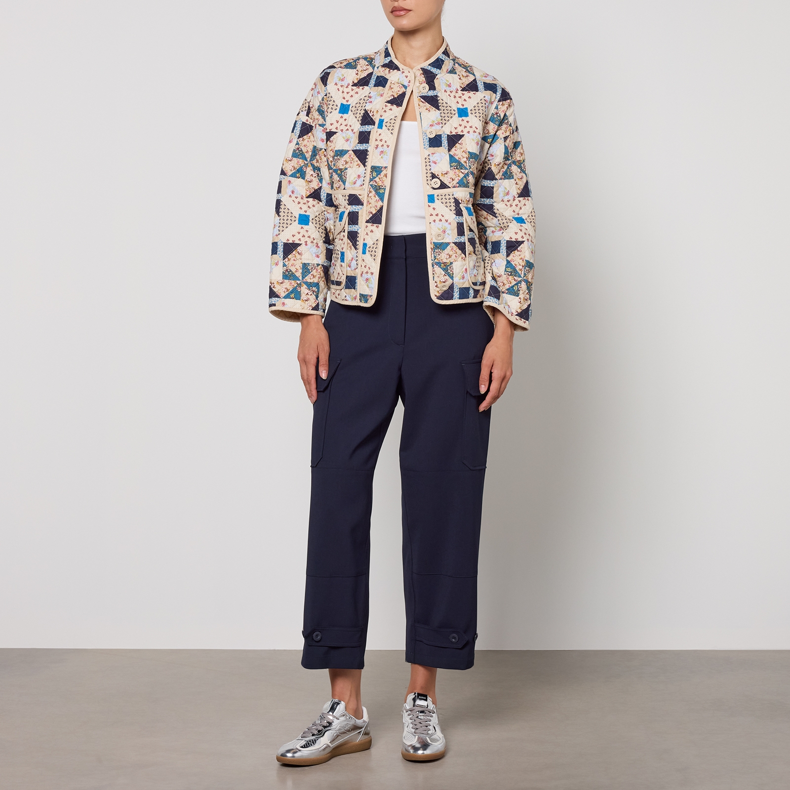 Weekend Max Mara Boris Gabardine Trousers - UK 14