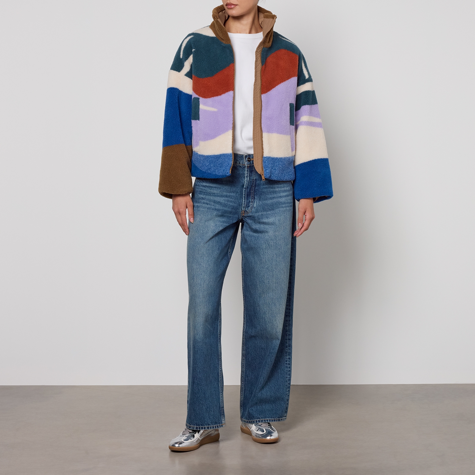 Weekend Max Mara Angolo Fleece Jacket - XL