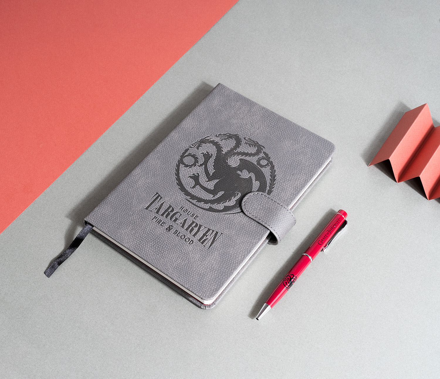 Game Of Thrones Targaryen House Premuim A5 Notebook With Projector Pen