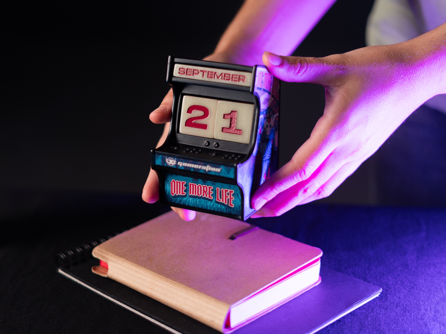 Gameration Arcade 3D Perpetual Calendar