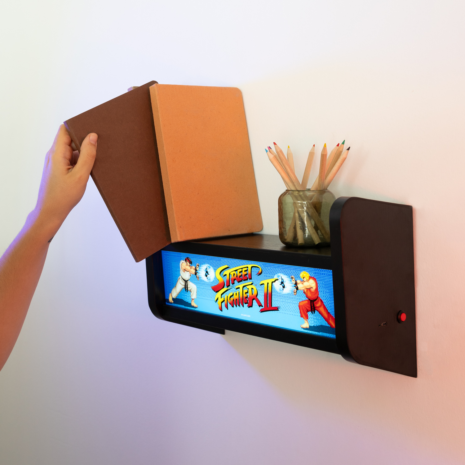 Street Fighter Arcade Lamp