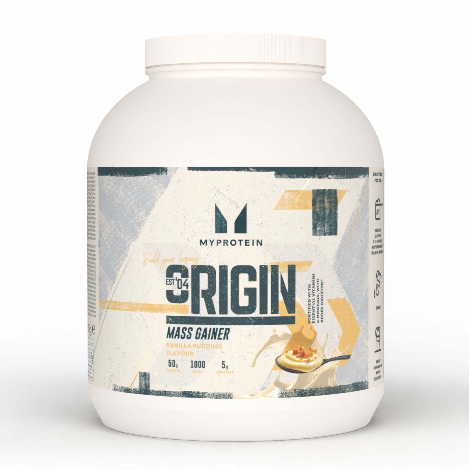 Origin Mass Gainer - 10servings - Vanilla Pudding