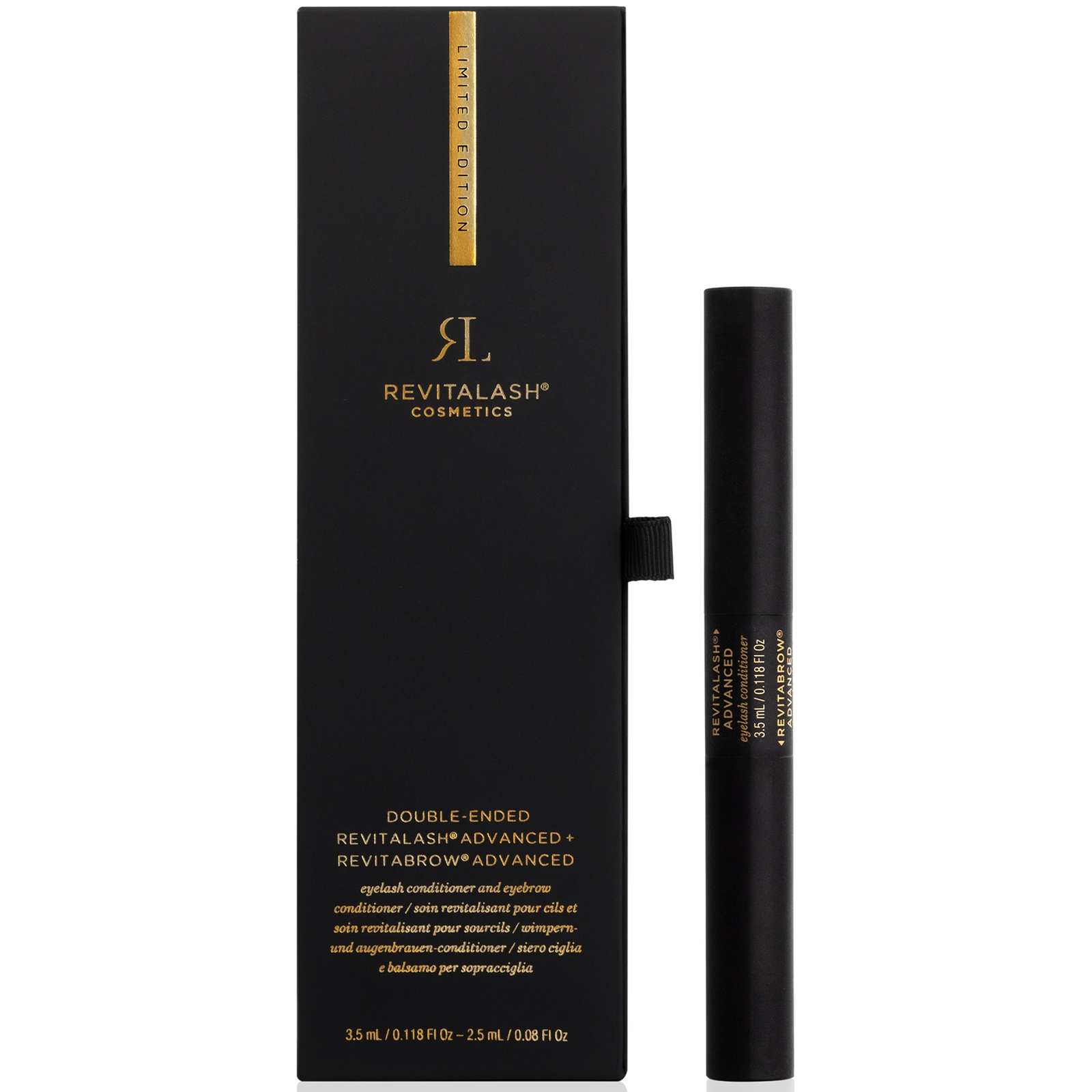 REVITALASH LIMITED EDITION BLACK FRIDAY DOUBLE ENDED REVITALASH ADVANCED 3.5ML & REVITABROW ADVANCED 2.5ML (WOR 