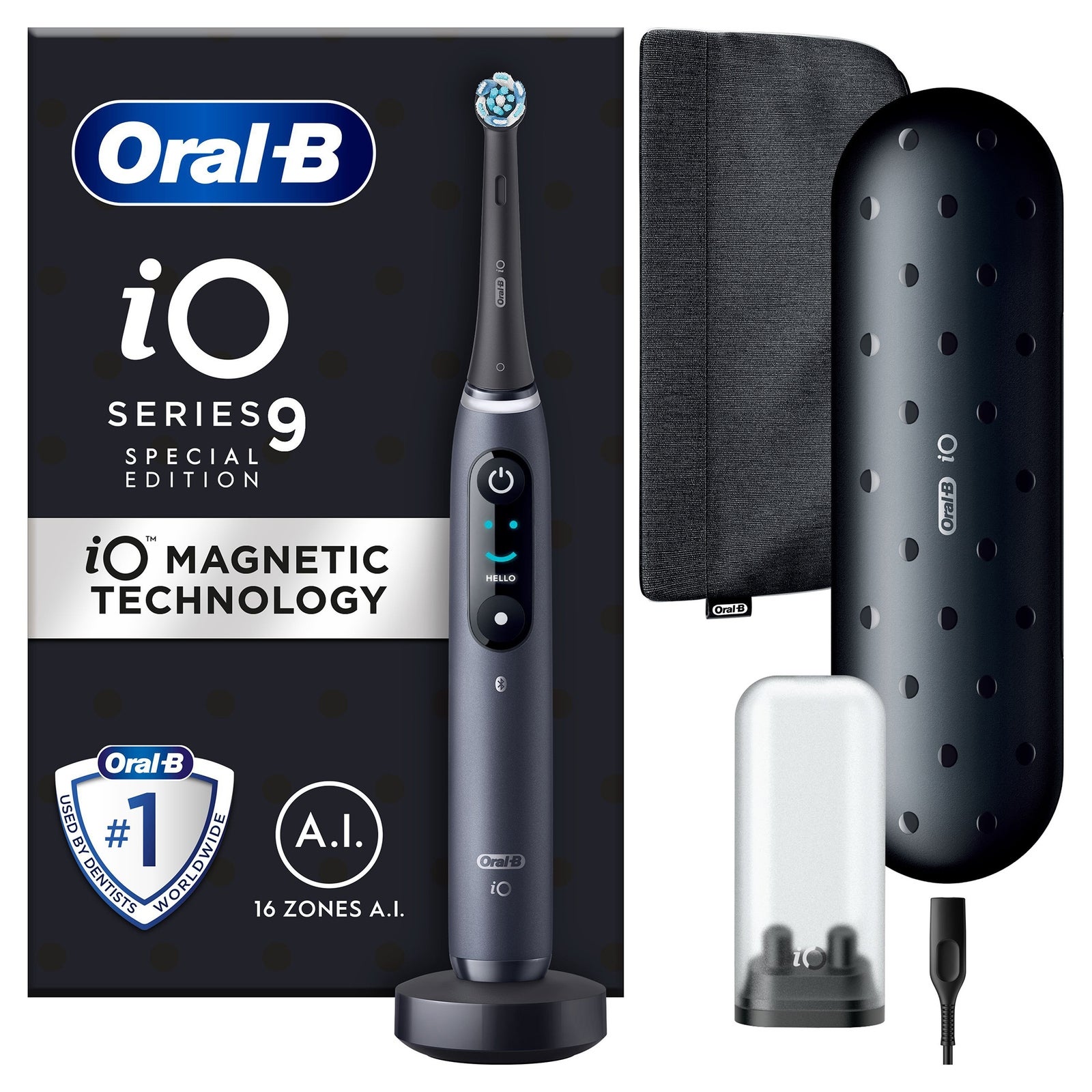 Oral-B iO9 Black Onyx Special Edition - "Come As You Are" - Toothbrush