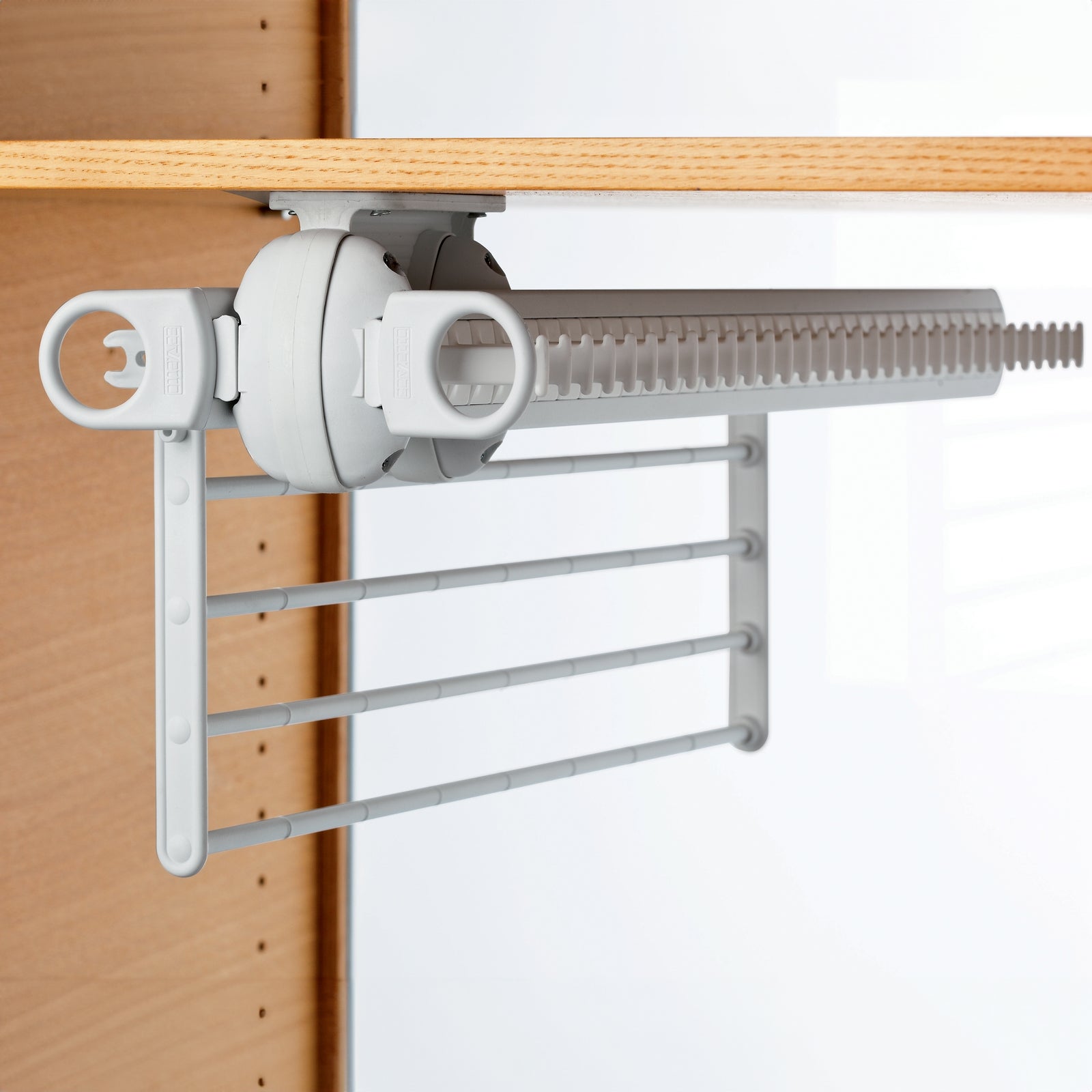 Hafele - Fitted Bedroom Internal Wardrobe Storage - Pull-Out Trouser and Belt Storage Bundle thumbnail