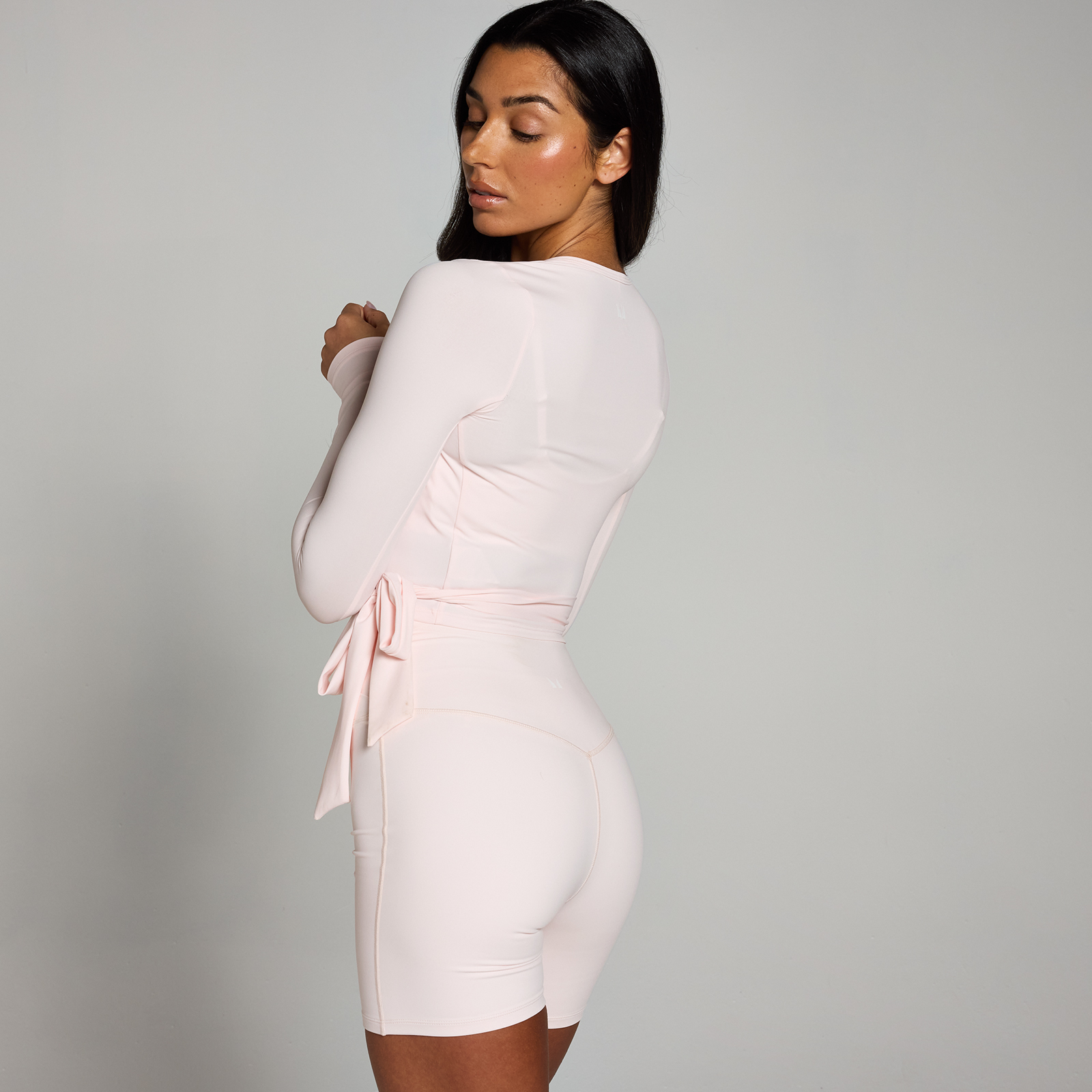 MP Damen Tempo Wickeltop – Babyrosa - L