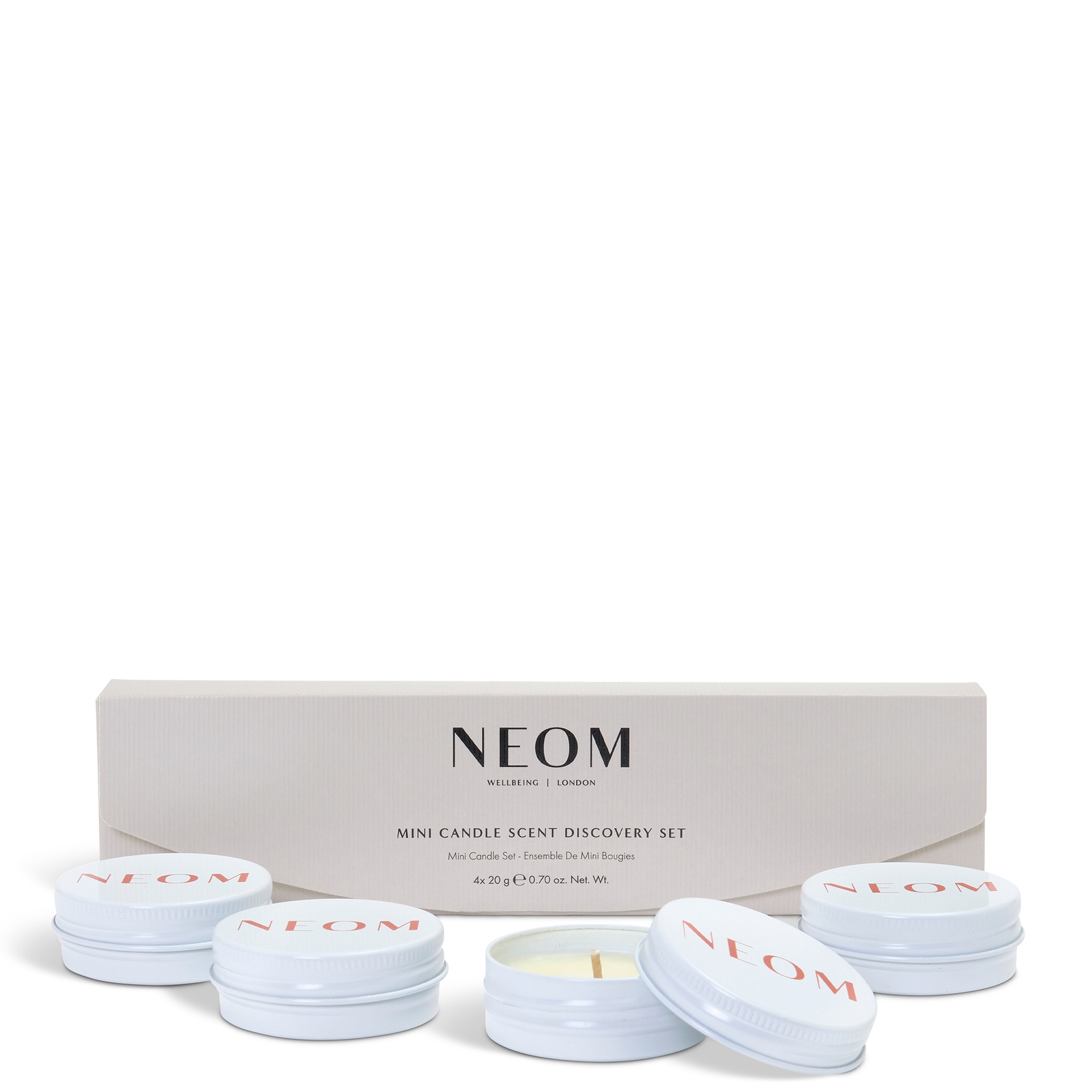 

NEOM Mini Candle Scent Discovery Set