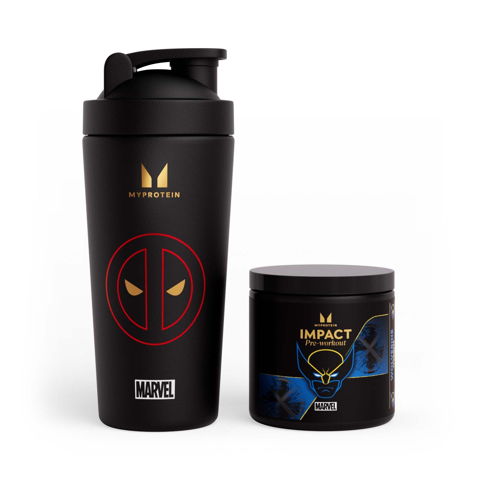 Deadpool & Wolverine Bundle - Deadpool Shaker - Wolverine