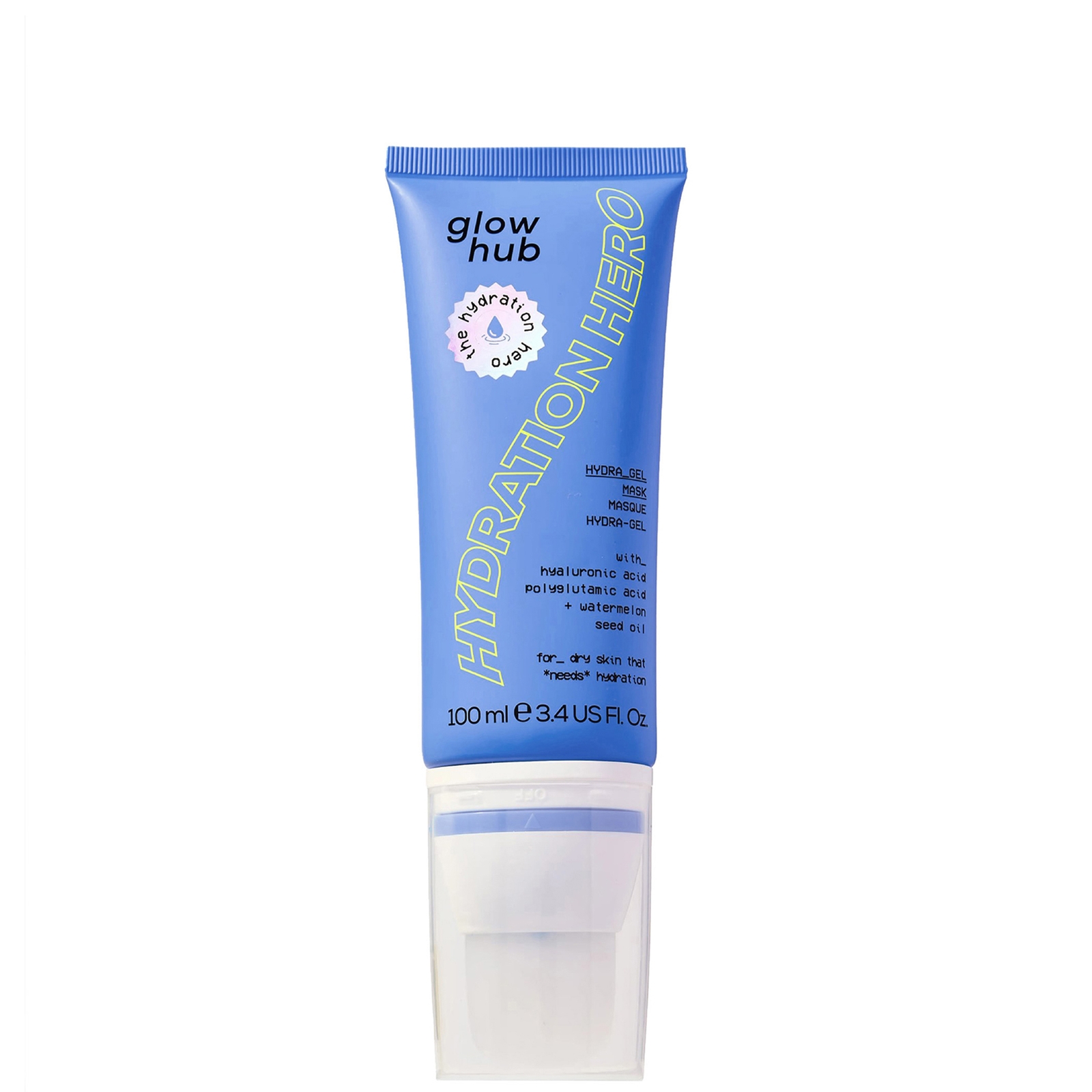 

Glow Hub Hydration Hero Hydra Gel Face Mask 100ml