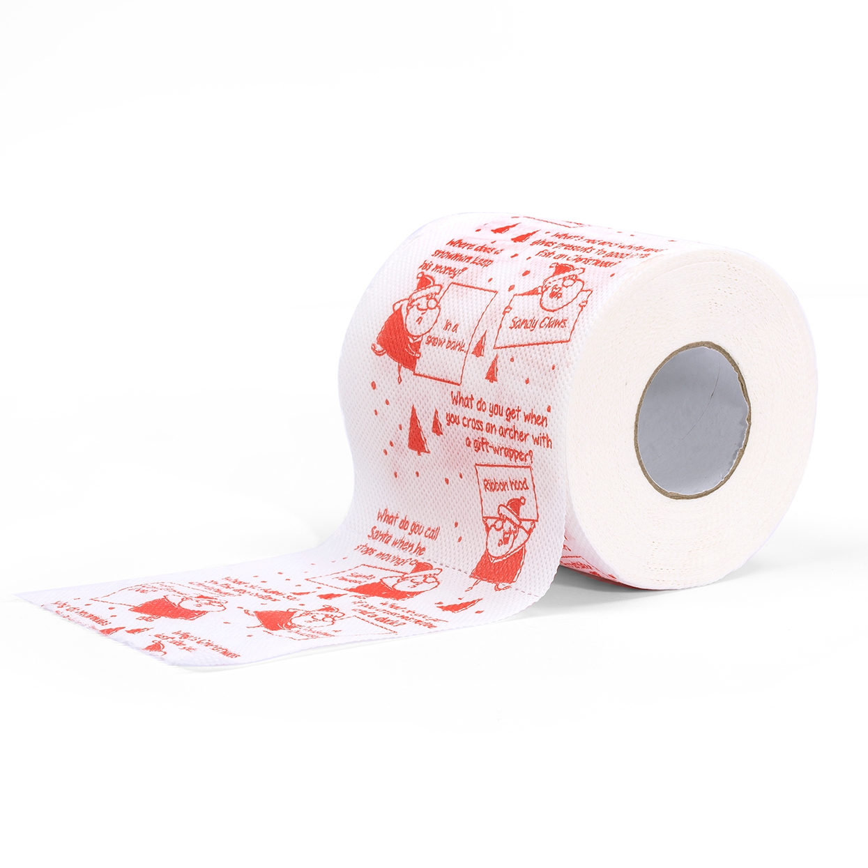 Christmas Joke Toilet Roll 3-Ply, 200 Sheets