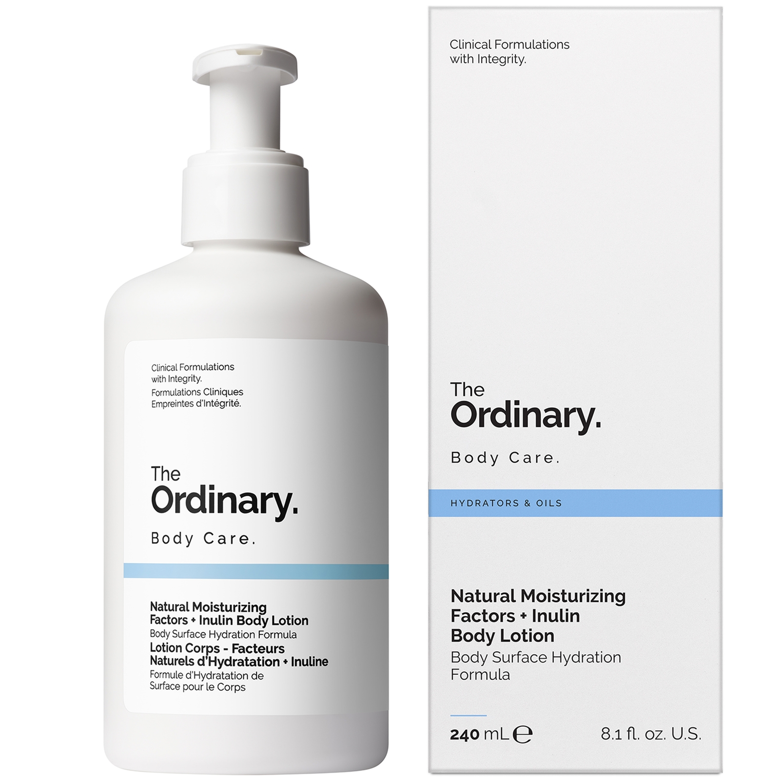 

The Ordinary Natural Moisturizing Factors + Inulin Body Lotion 240ml