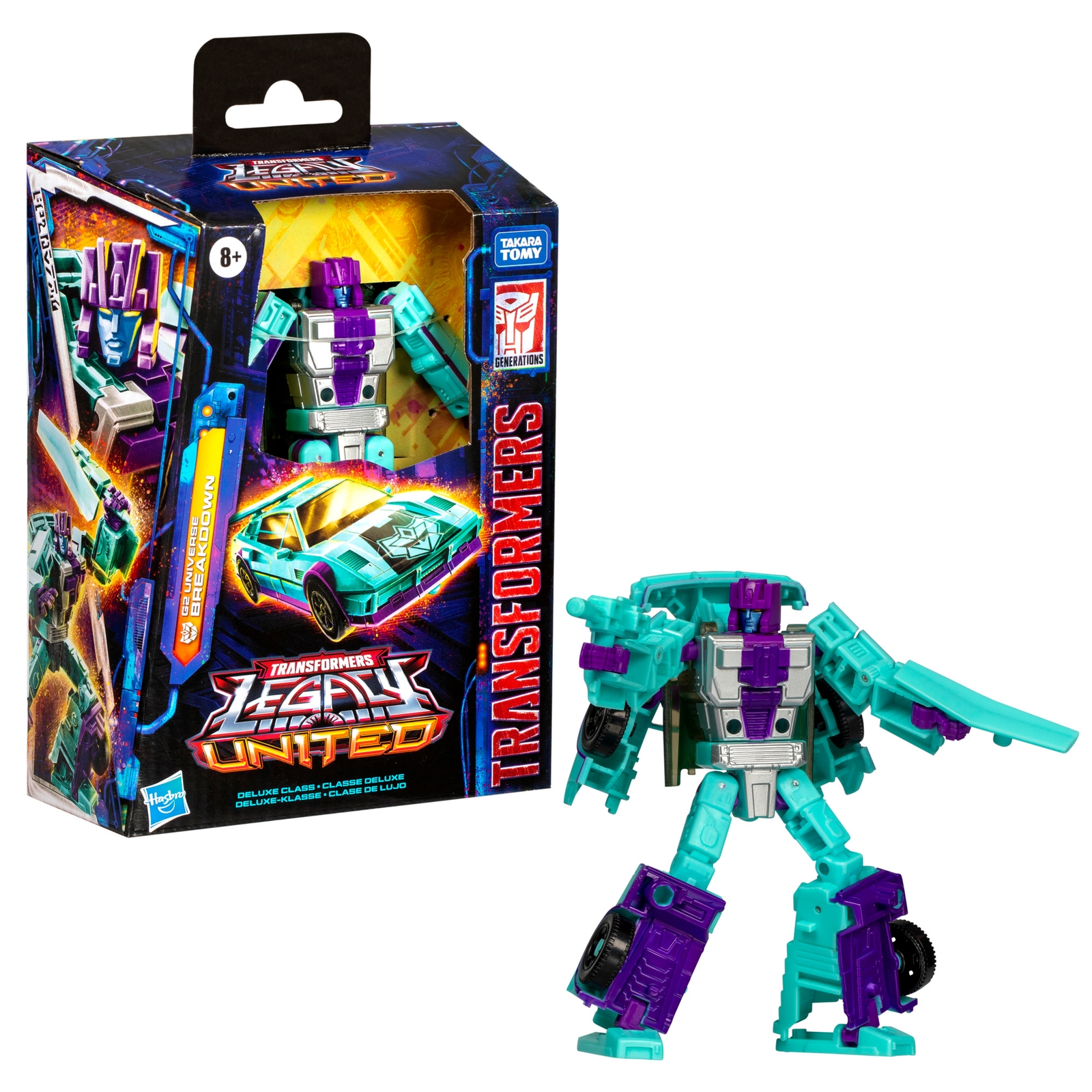Hasbro Transformers Legacy Deluxe Class Breakdown 5.5” Action Figure, 8+