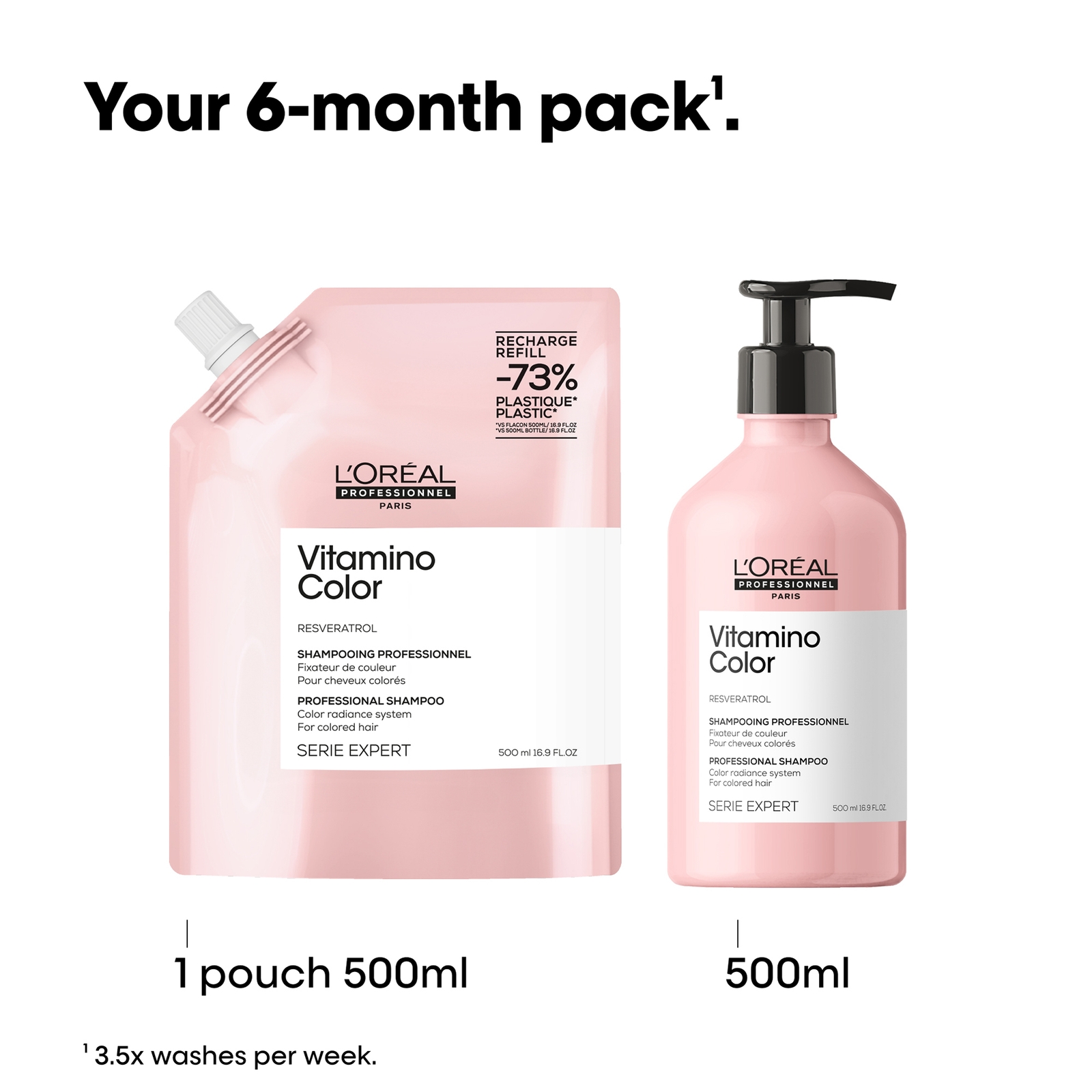 Thumbnail - L’Oréal Professionnel Serie Expert Vitamino Color aufhellendes Shampoo für gefärbtes Haar 500 ml